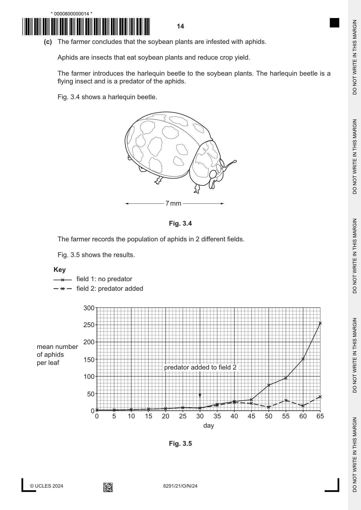 Cambridge A Level Environmental Management (AS only) 8291 2024 Oct/Nov Paper 2 · Variant 1 question paper, page 14 of 24