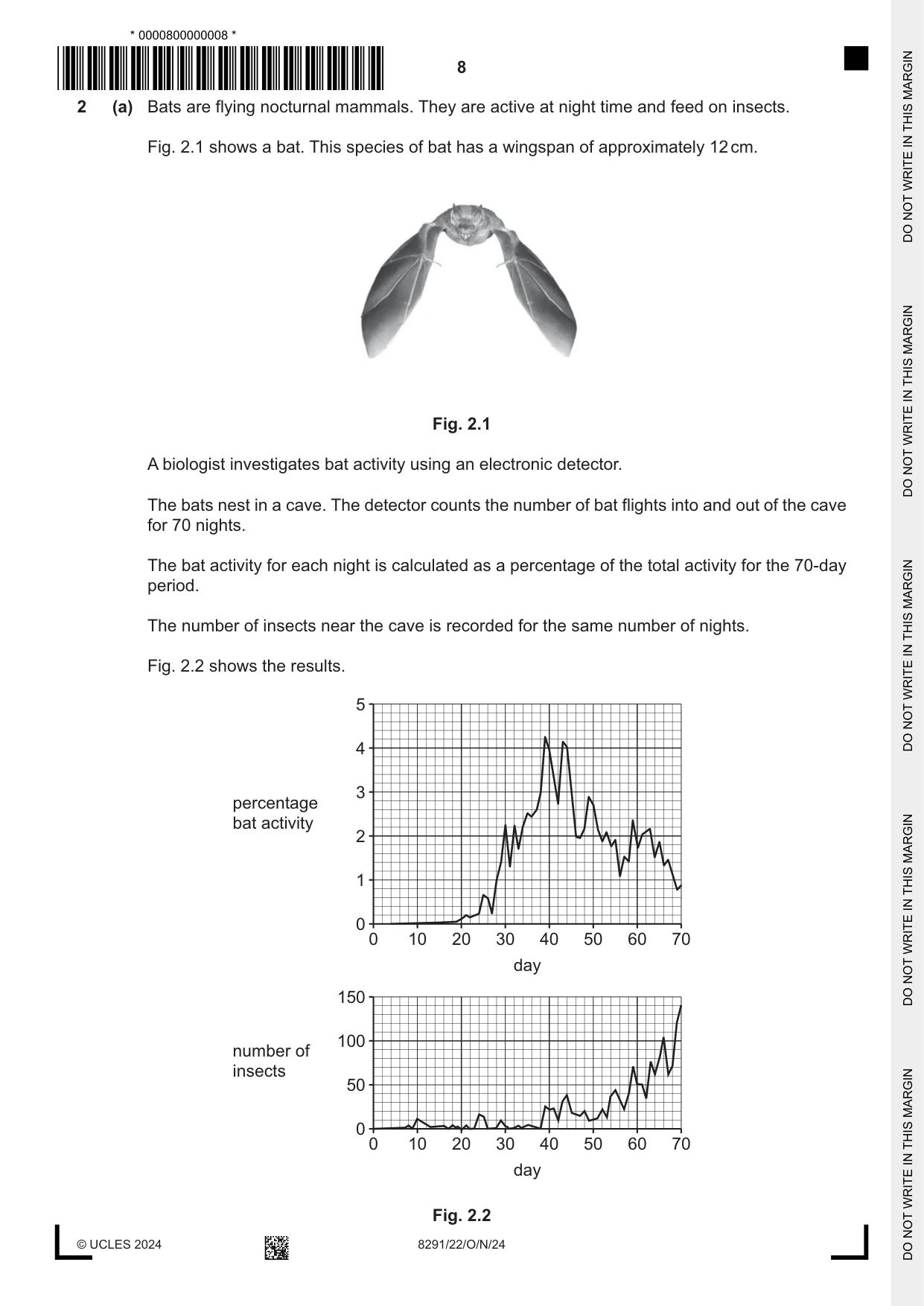 Cambridge A Level Environmental Management (AS only) 8291 2024 Oct/Nov Paper 2 · Variant 2 question paper, page 8 of 24
