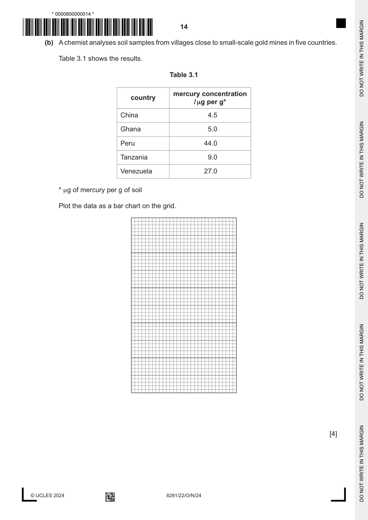 Cambridge A Level Environmental Management (AS only) 8291 2024 Oct/Nov Paper 2 · Variant 2 question paper, page 14 of 24