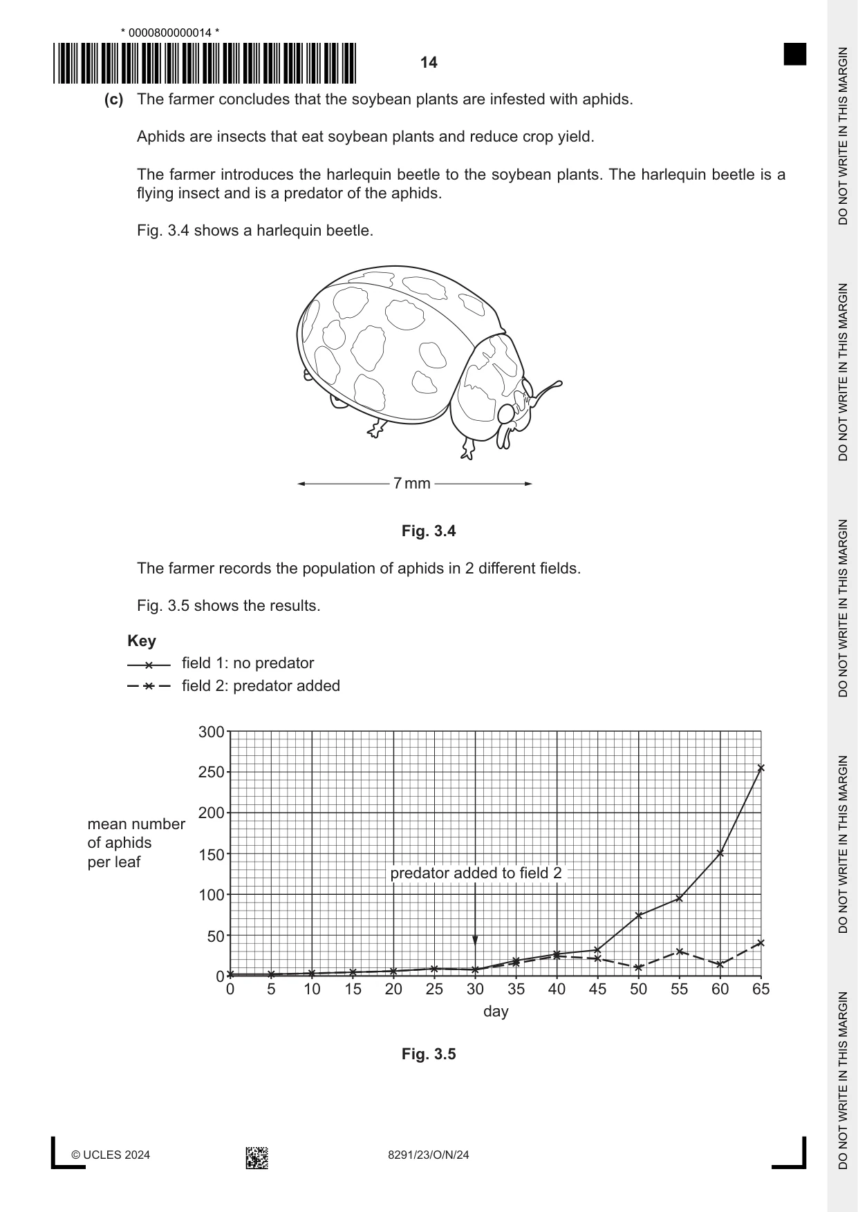Cambridge A Level Environmental Management (AS only) 8291 2024 Oct/Nov Paper 2 · Variant 3 question paper, page 14 of 24