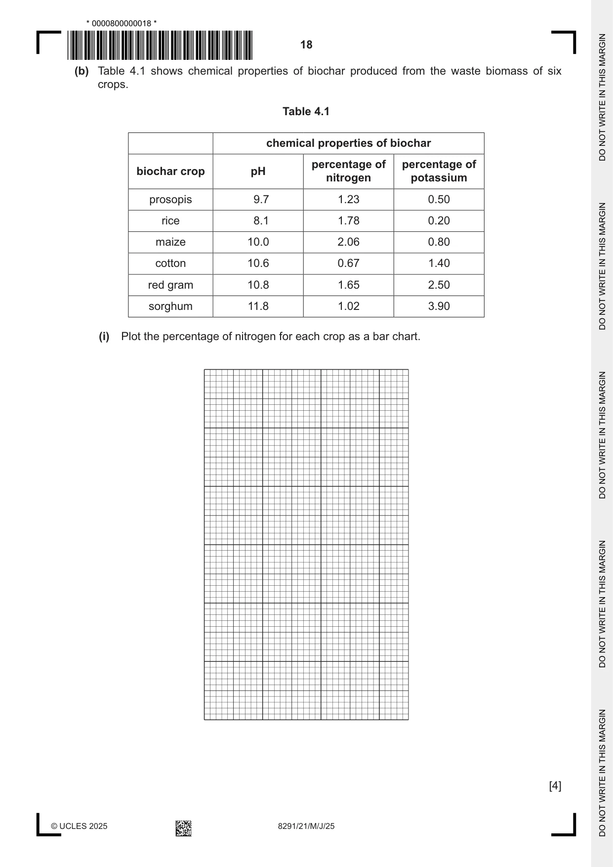 Cambridge A Level Environmental Management (AS only) 8291 2025 May/June Paper 2 · Variant 1 question paper, page 18 of 24