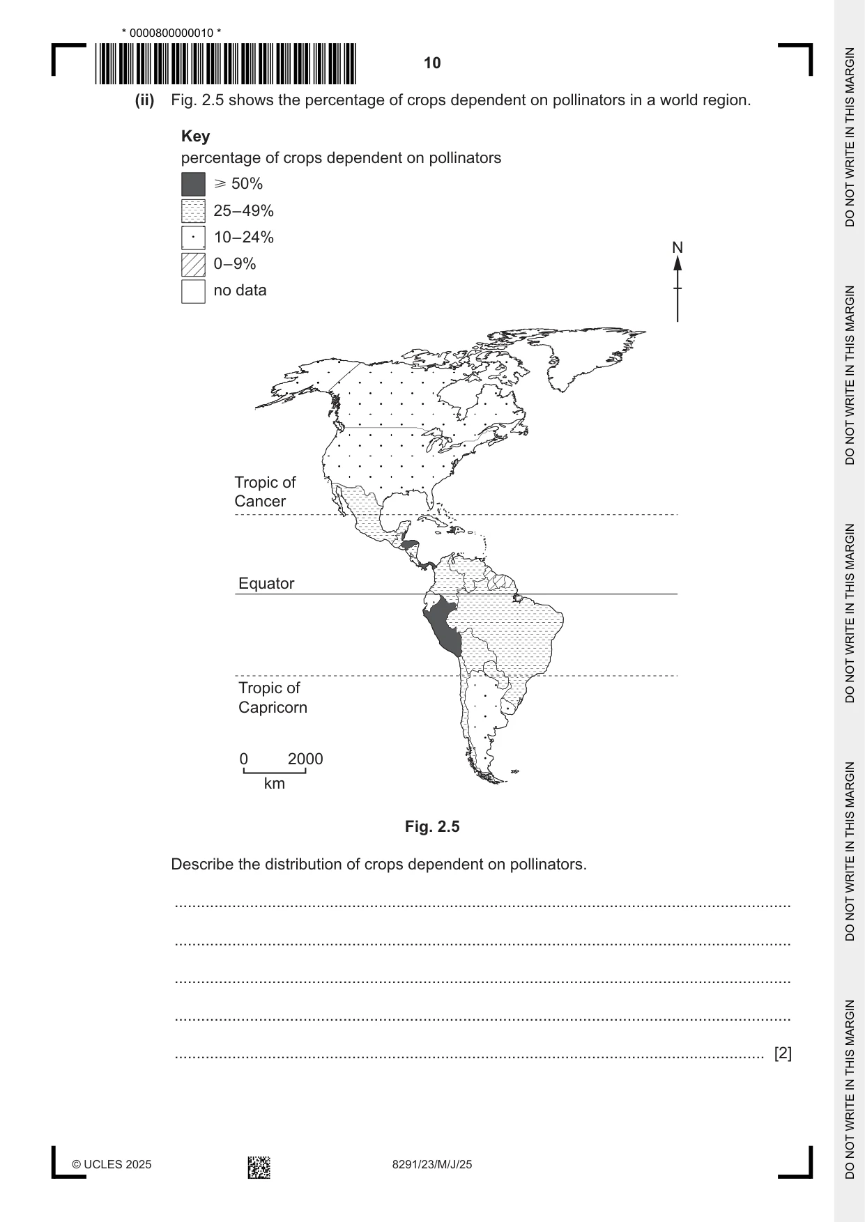 Cambridge A Level Environmental Management (AS only) 8291 2025 May/June Paper 2 · Variant 3 question paper, page 10 of 20