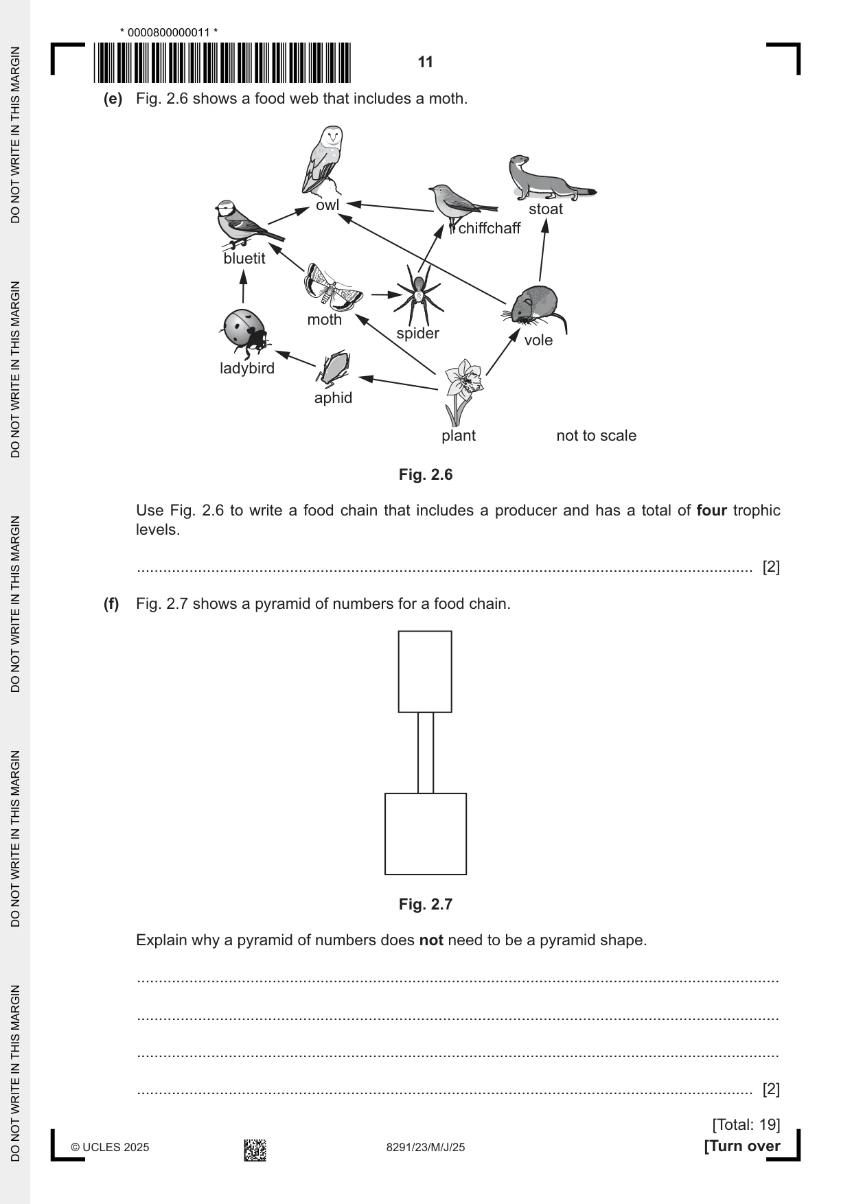 Cambridge A Level Environmental Management (AS only) 8291 2025 May/June Paper 2 · Variant 3 question paper, page 11 of 20