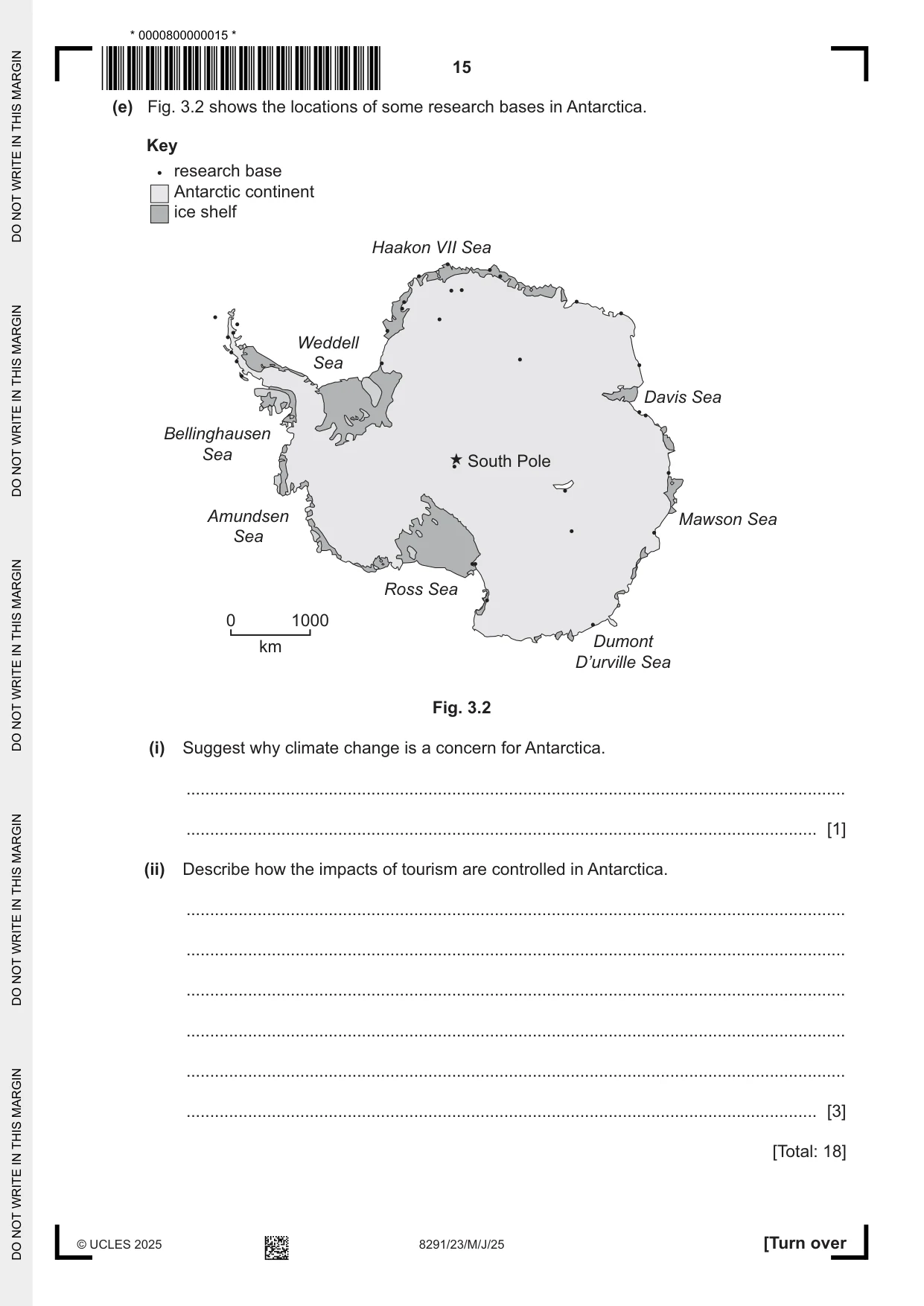 Cambridge A Level Environmental Management (AS only) 8291 2025 May/June Paper 2 · Variant 3 question paper, page 15 of 20