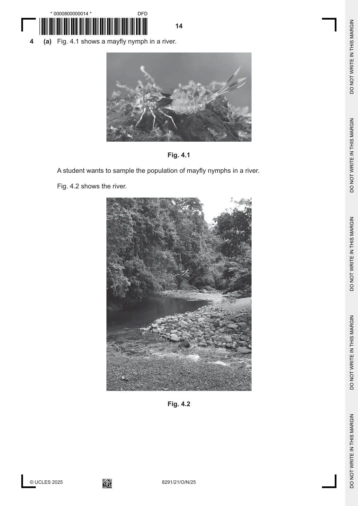 Cambridge A Level Environmental Management (AS only) 8291 2025 Oct/Nov Paper 2 · Variant 1 question paper, page 14 of 24