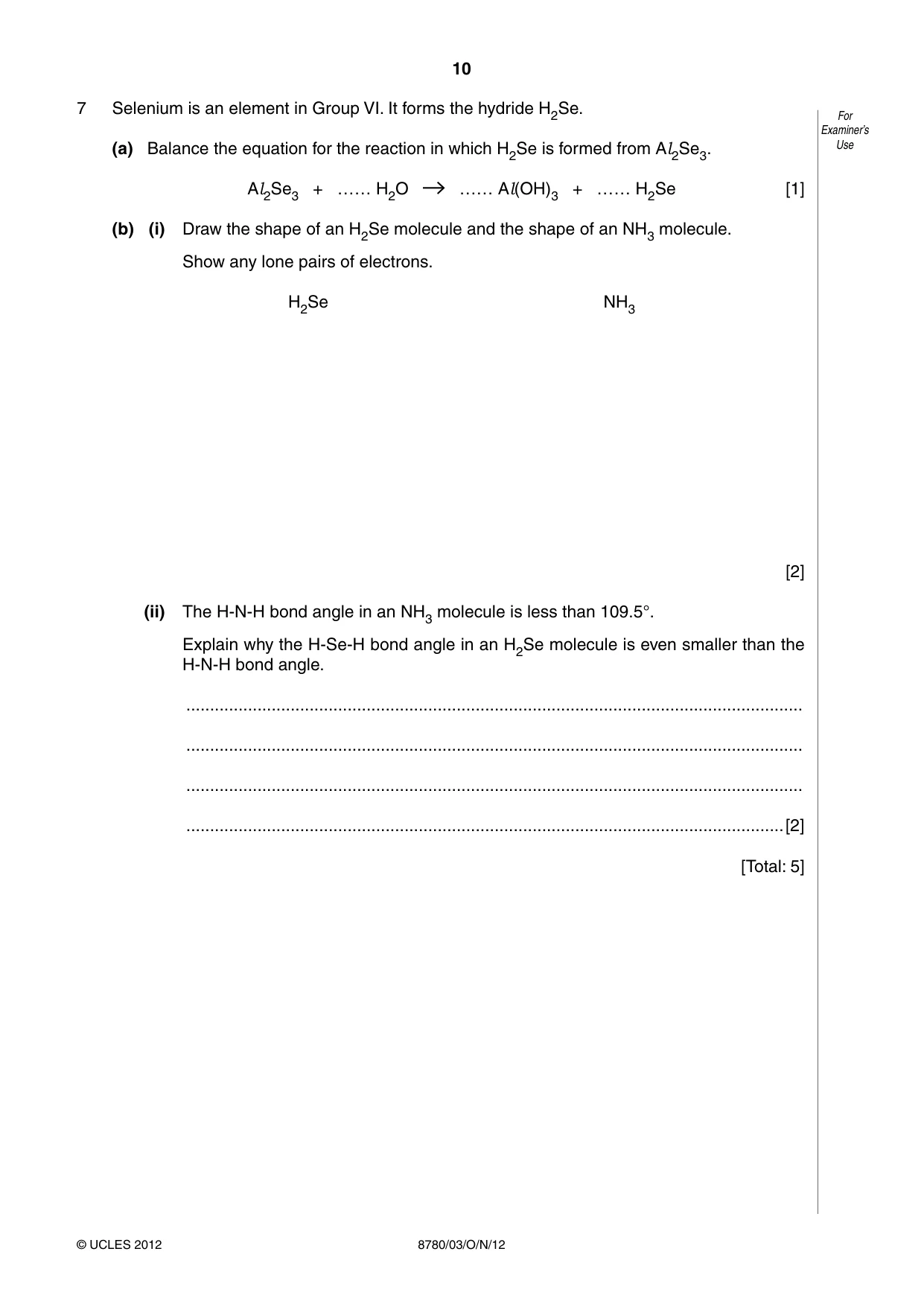Cambridge A Level Physical Science 8780 2012 Oct/Nov Paper 3 · Variant 1 question paper, page 10 of 24
