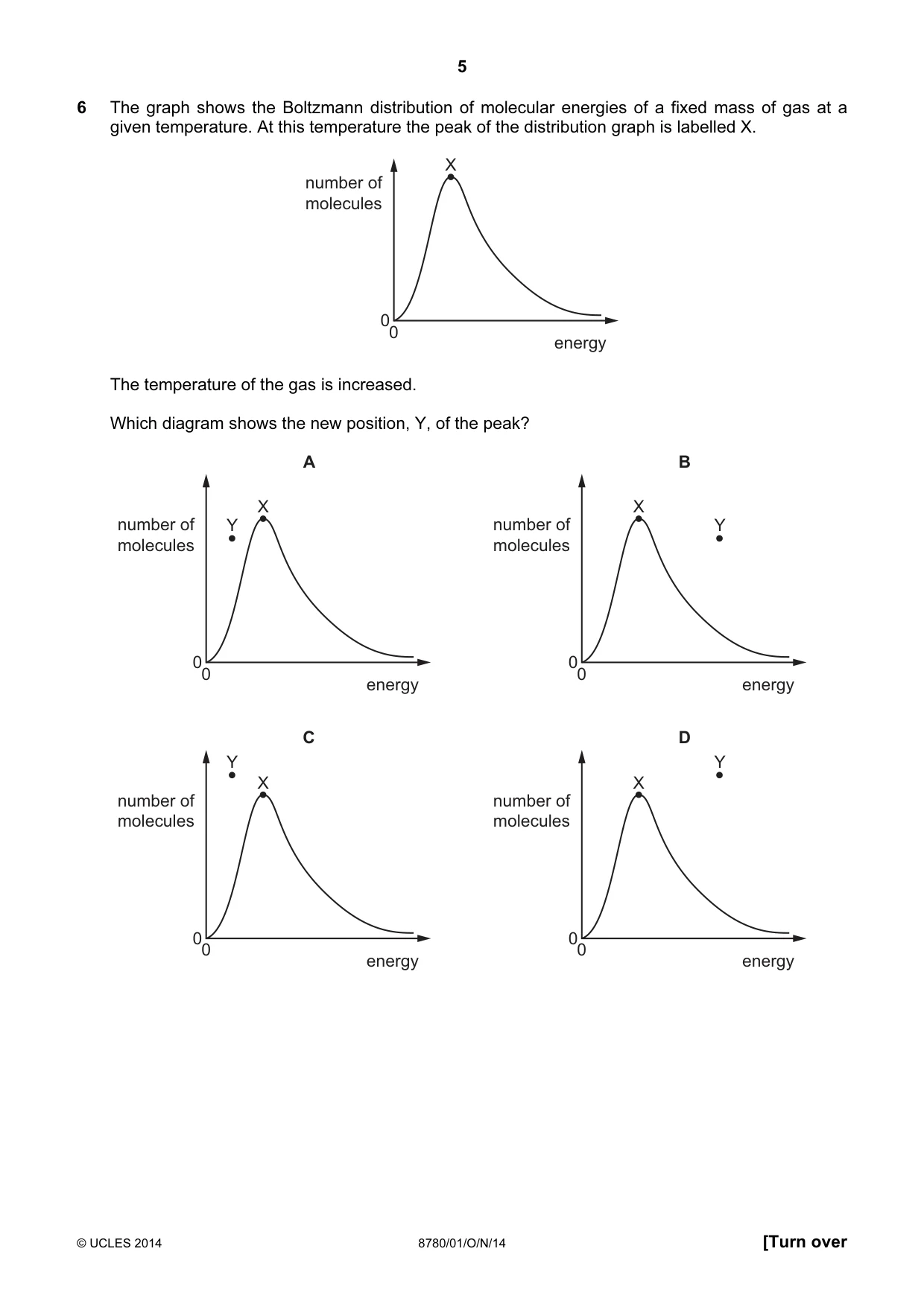 Cambridge A Level Physical Science 8780 2014 Oct/Nov Paper 1 · Variant 1 question paper, page 5 of 16