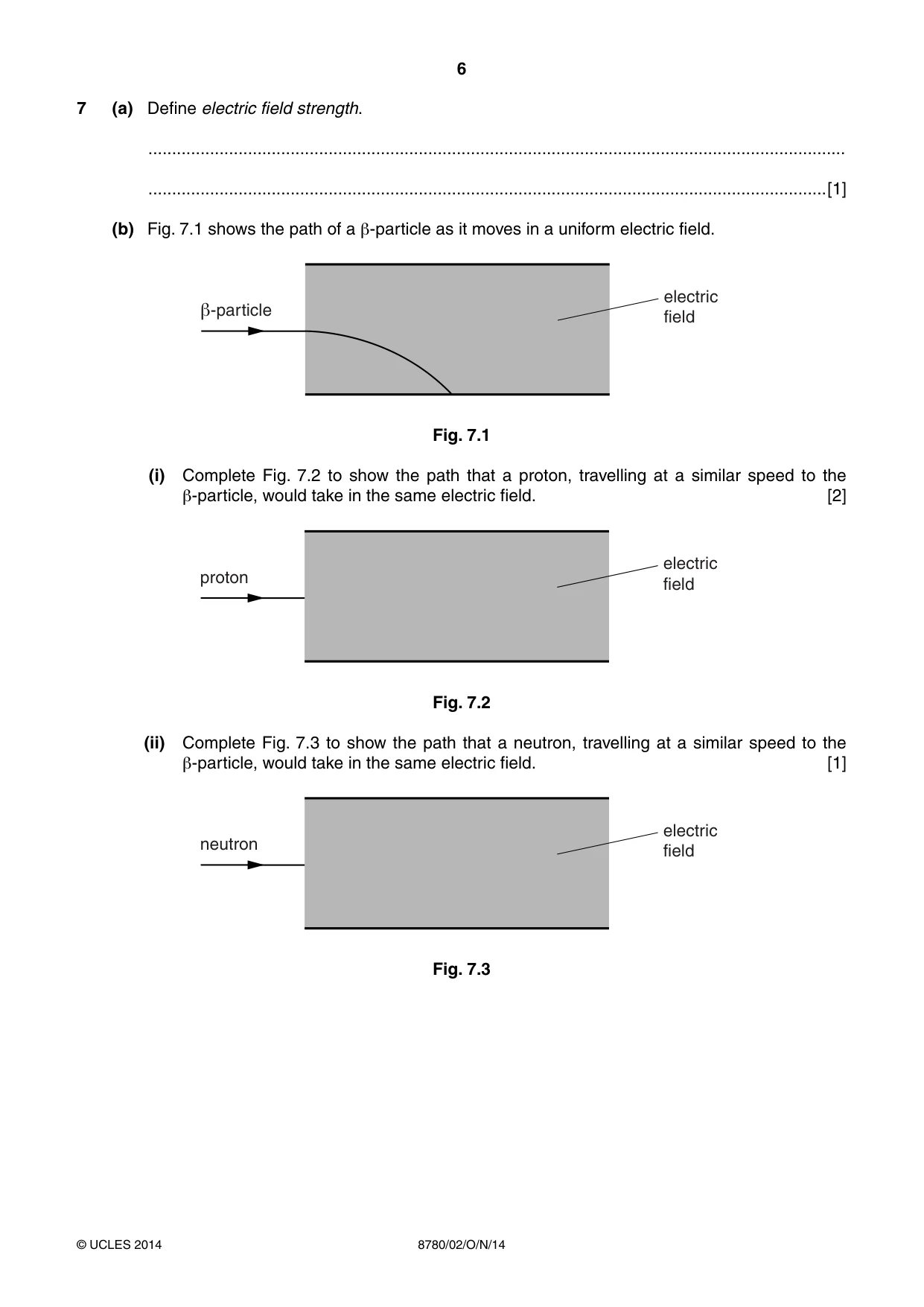 Cambridge A Level Physical Science 8780 2014 Oct/Nov Paper 2 · Variant 1 question paper, page 6 of 12