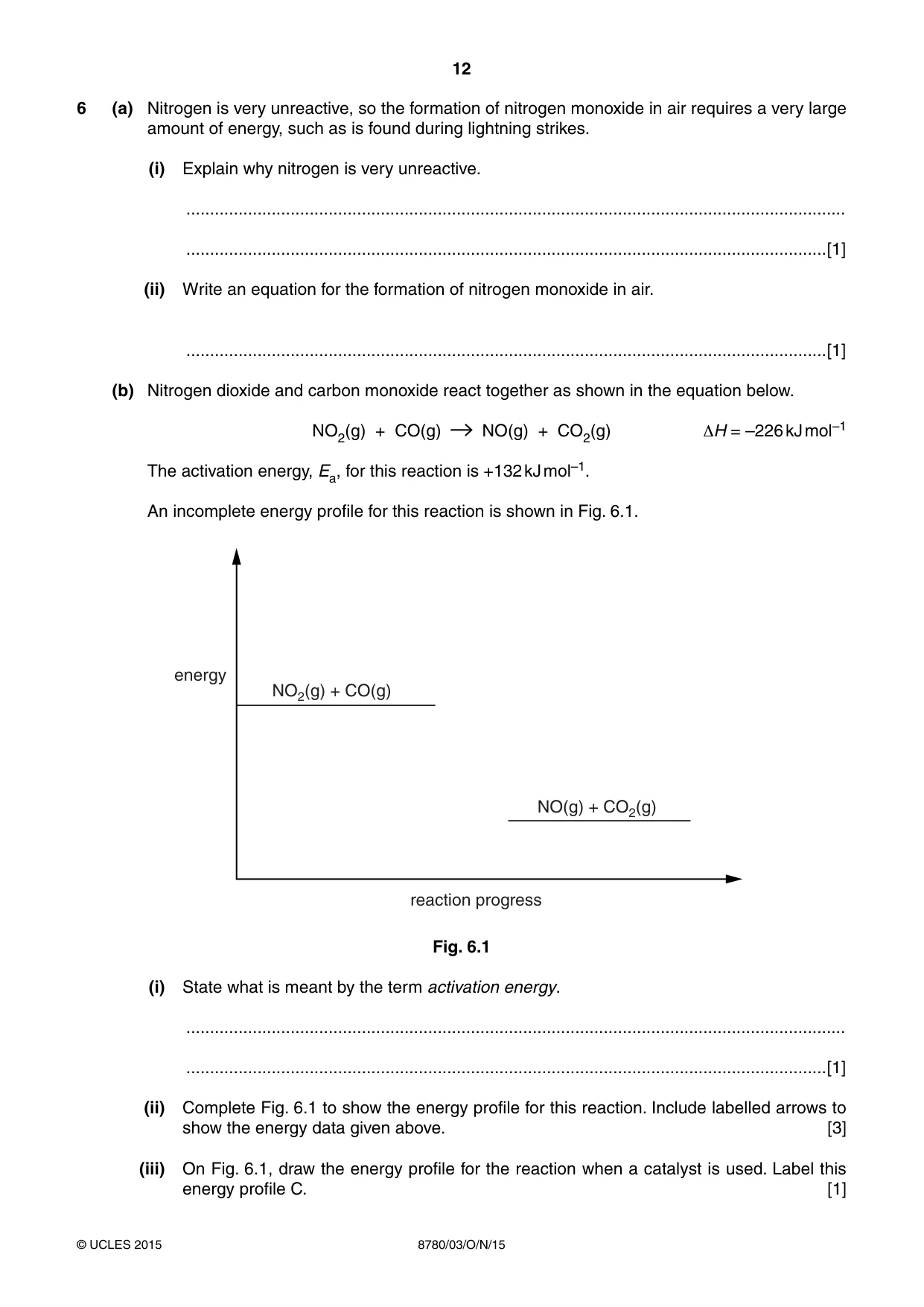 Cambridge A Level Physical Science 8780 2015 Oct/Nov Paper 3 · Variant 1 question paper, page 12 of 20