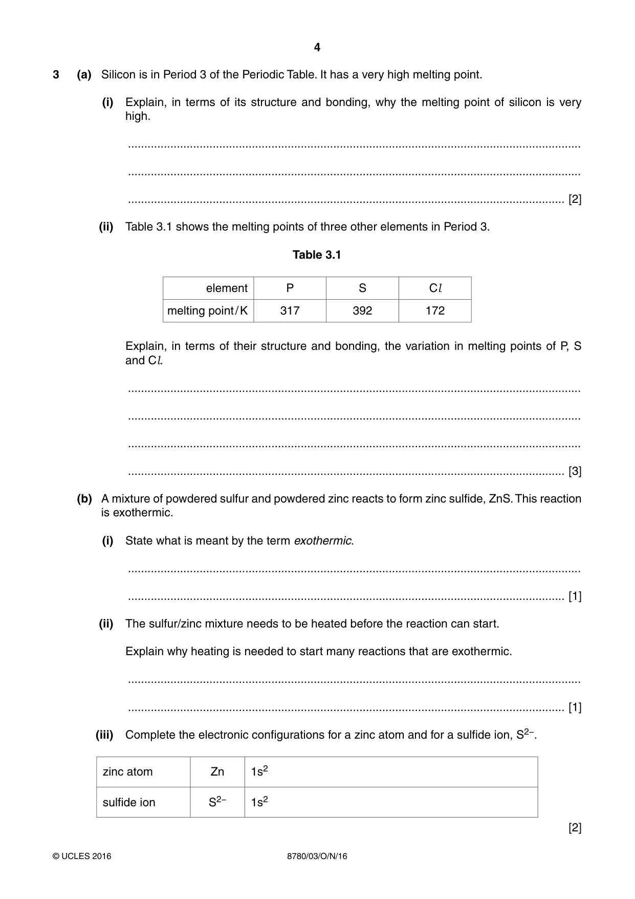 Cambridge A Level Physical Science 8780 2016 Oct/Nov Paper 3 · Variant 1 question paper, page 4 of 16
