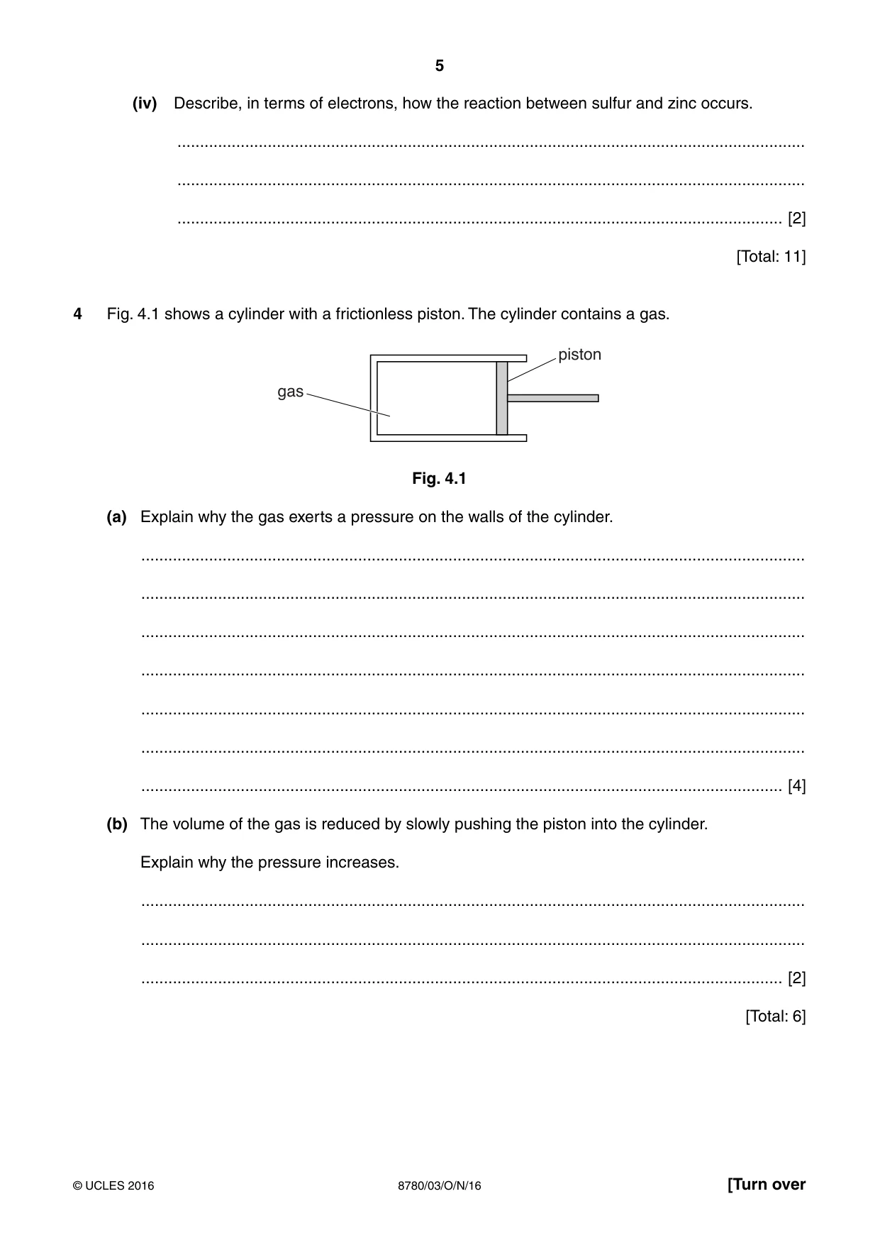 Cambridge A Level Physical Science 8780 2016 Oct/Nov Paper 3 · Variant 1 question paper, page 5 of 16
