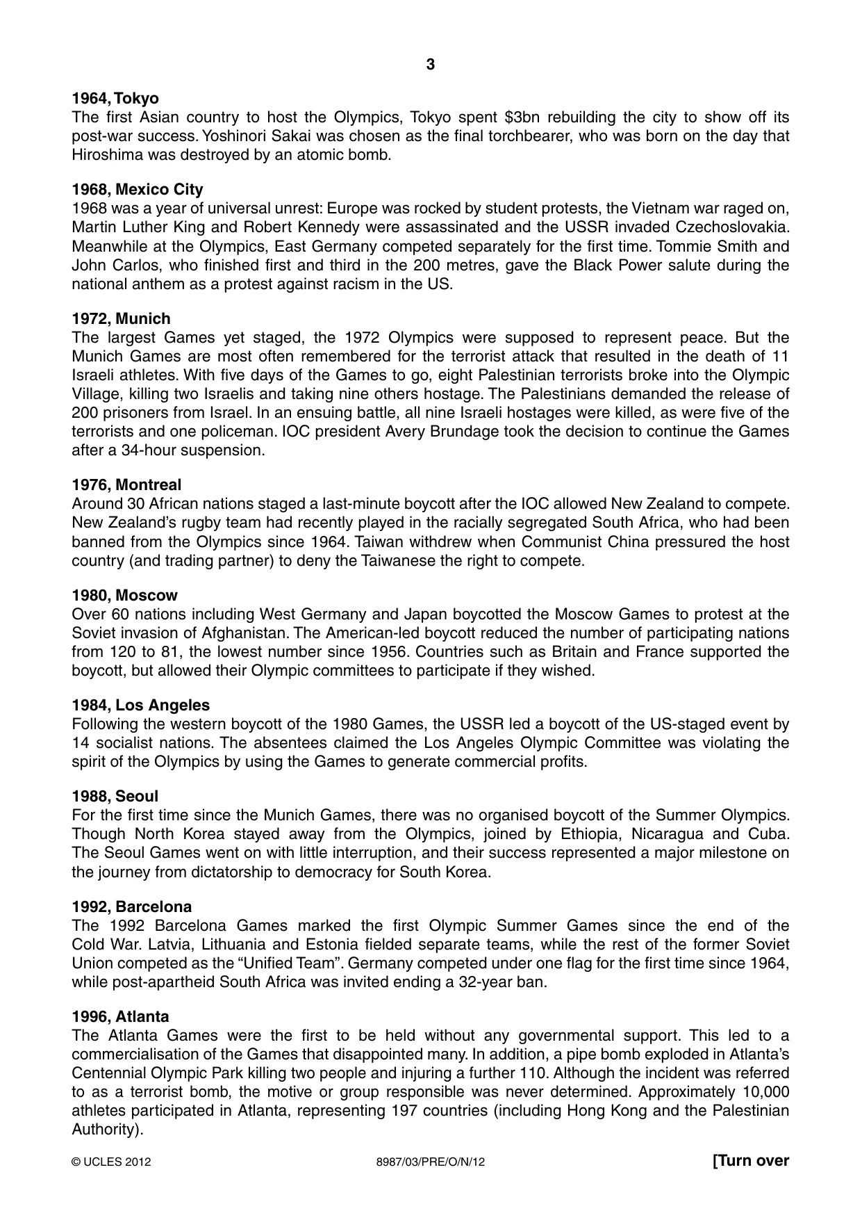 Cambridge A Level Global Perspectives (AS Level only, until Nov 2015) 8987 2012 Oct/Nov Paper 3 · Variant 1 question paper, page 3 of 16