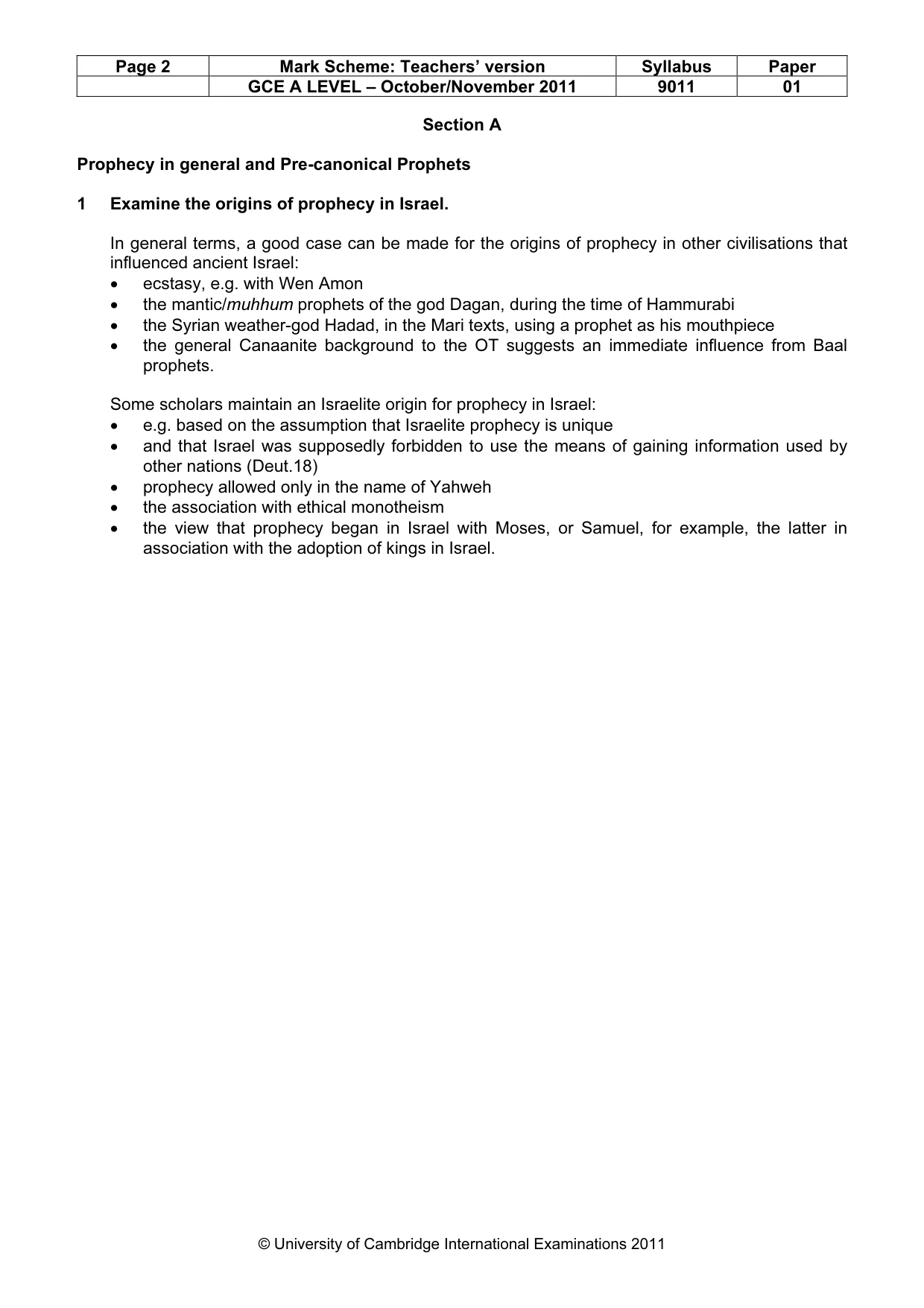 Mark scheme, page 2 of 12