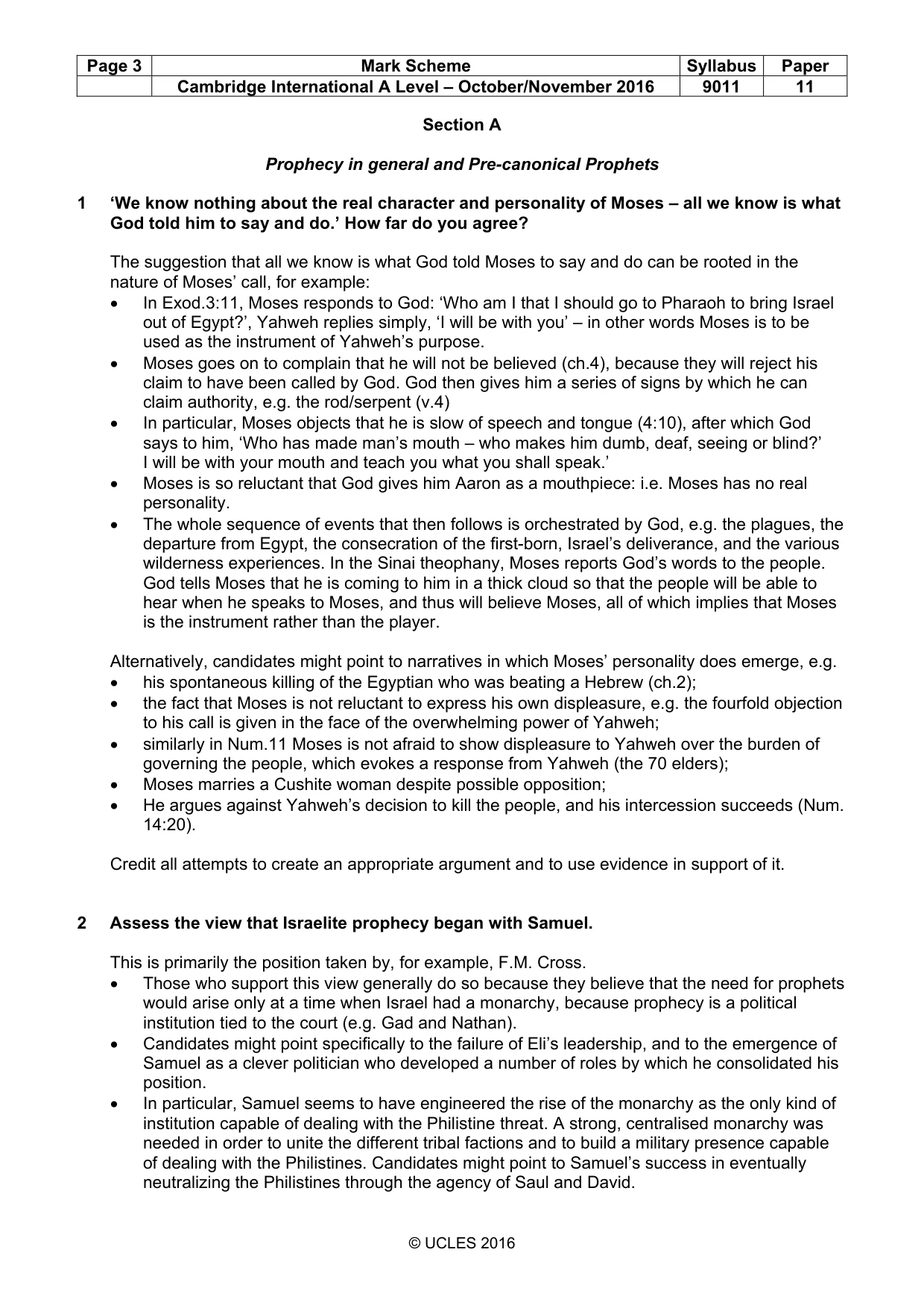 Mark scheme, page 3 of 18