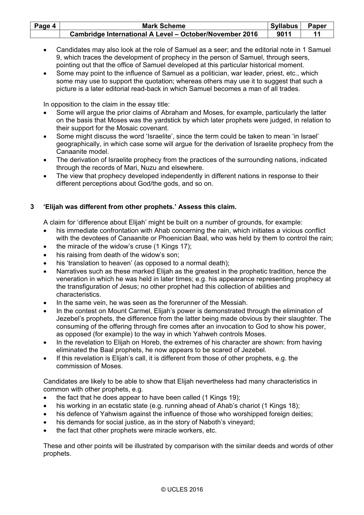 Mark scheme, page 4 of 18