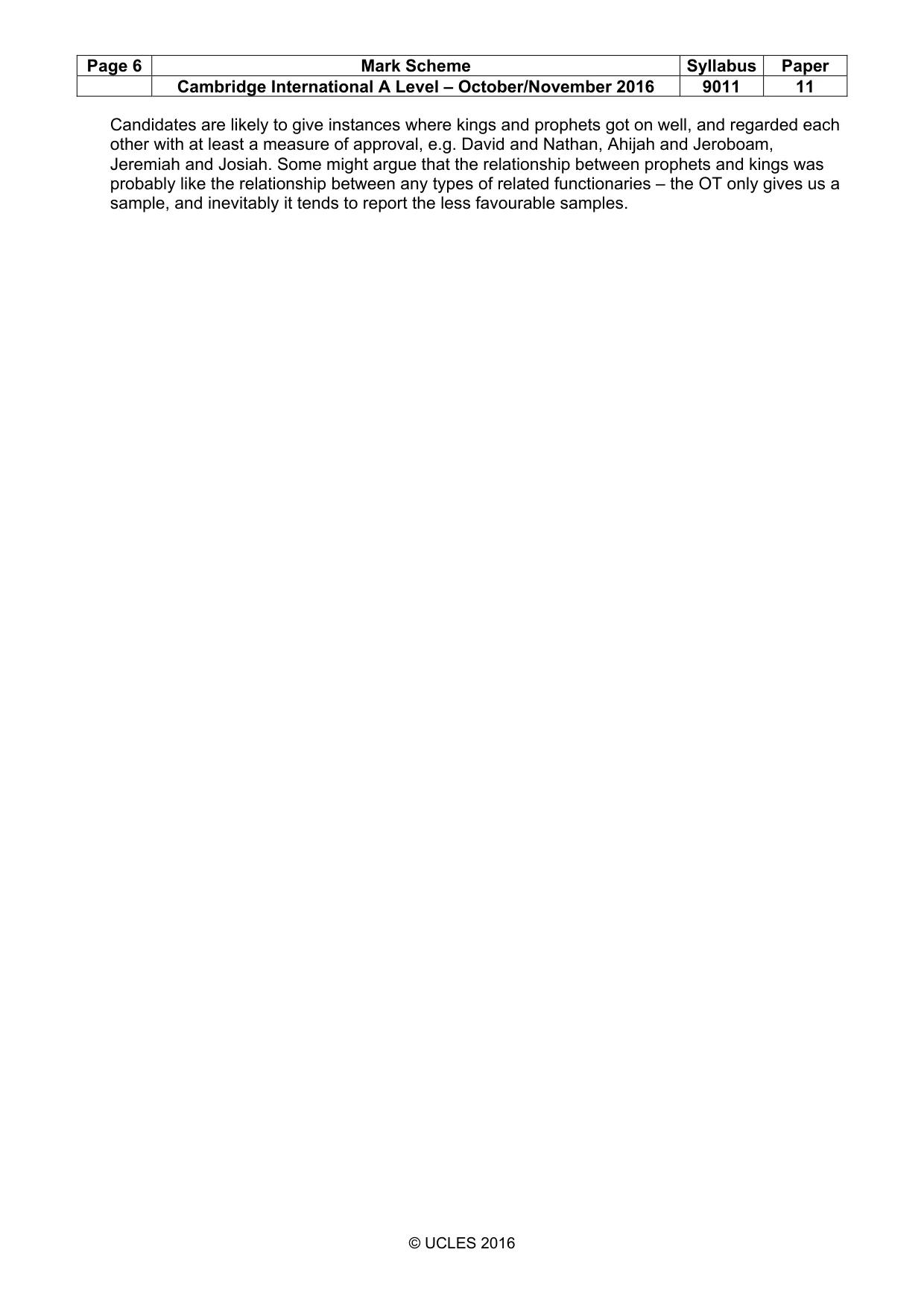 Mark scheme, page 6 of 18