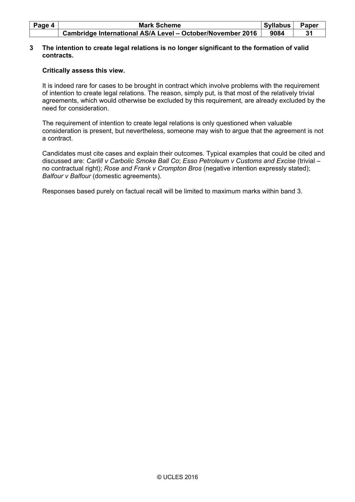 Mark scheme, page 4 of 6