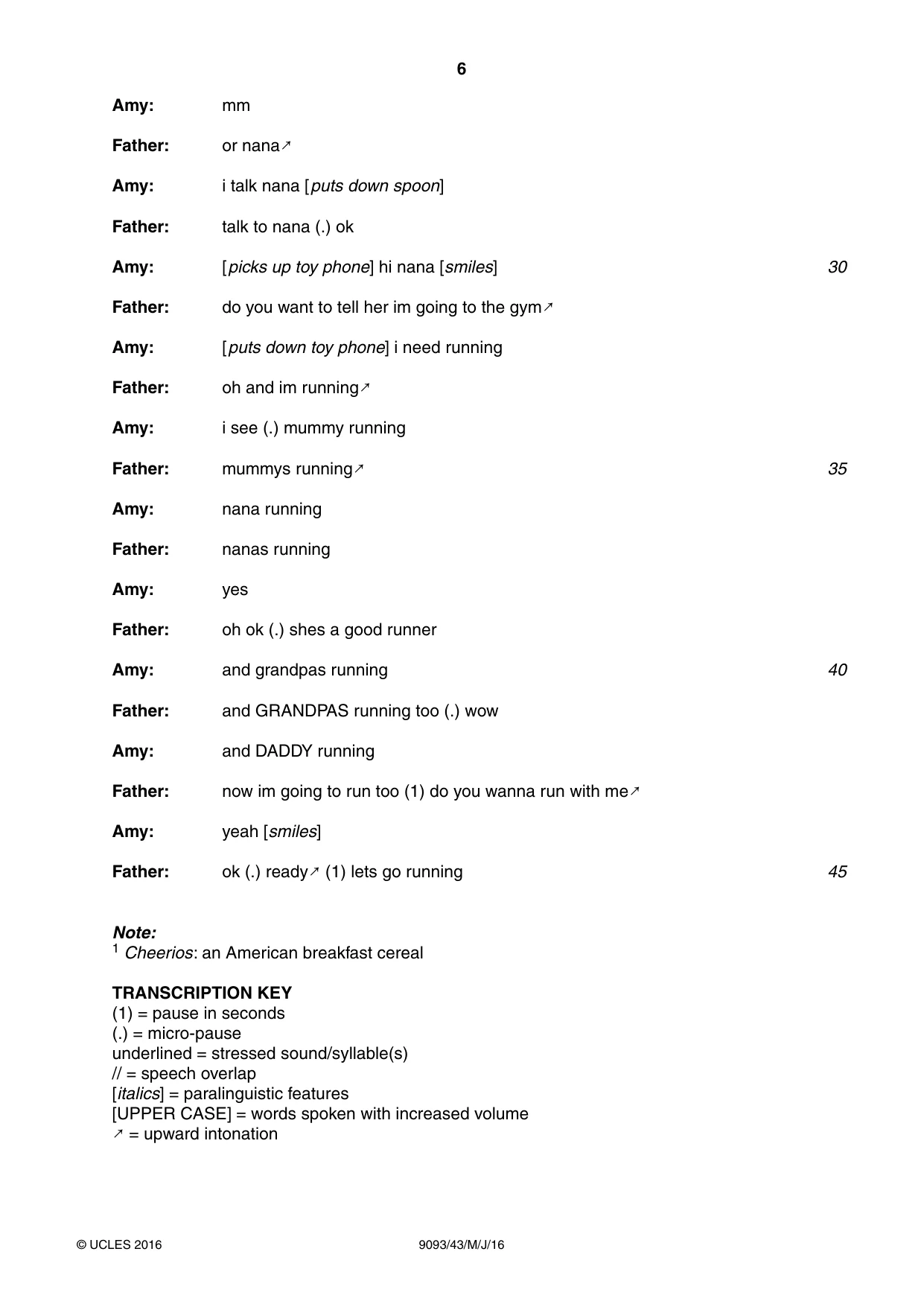 Cambridge A Level English - Language AS and A Level (from 2014) 9093 2016 May/June Paper 4 · Variant 3 question paper, page 6 of 8