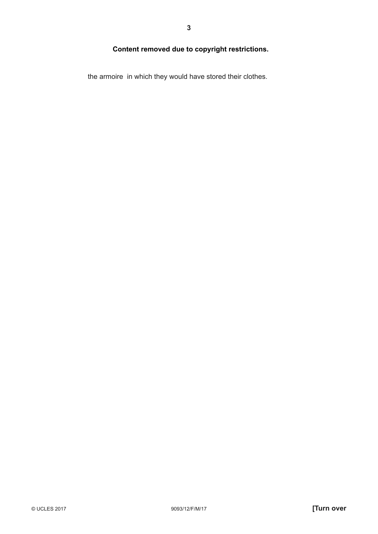 Cambridge A Level English - Language AS and A Level (from 2014) 9093 2017 Feb/March Paper 1 · Variant 2 question paper, page 3 of 8