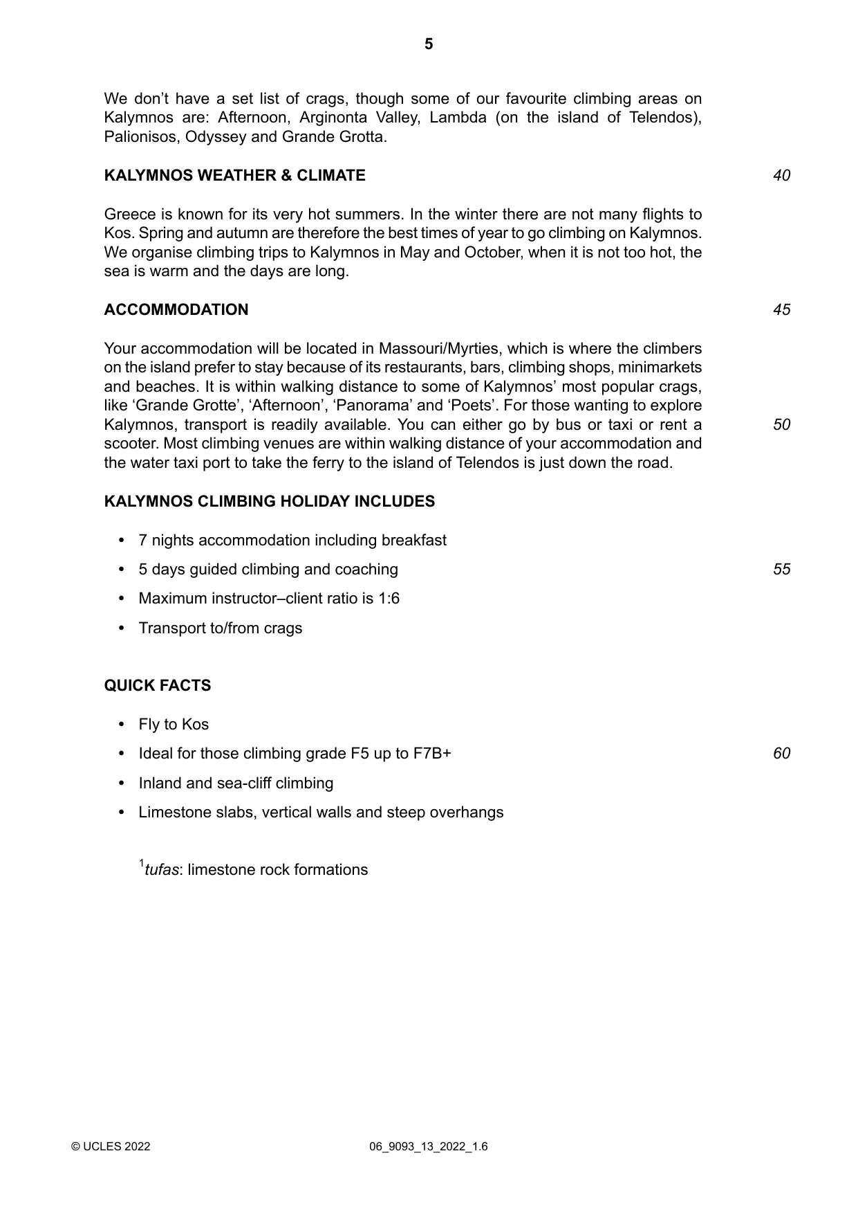 Cambridge A Level English - Language AS and A Level (from 2014) 9093 2022 May/June Paper 1 · Variant 3 question paper, page 5 of 8