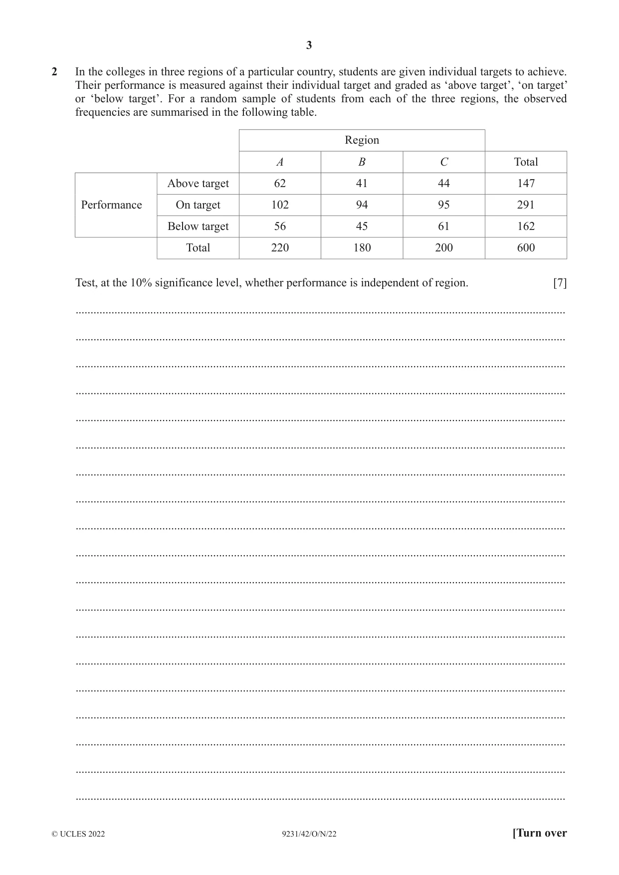 Cambridge A Level Mathematics - Further 9231 2022 Oct/Nov Paper 4 · Variant 2 question paper, page 3 of 12