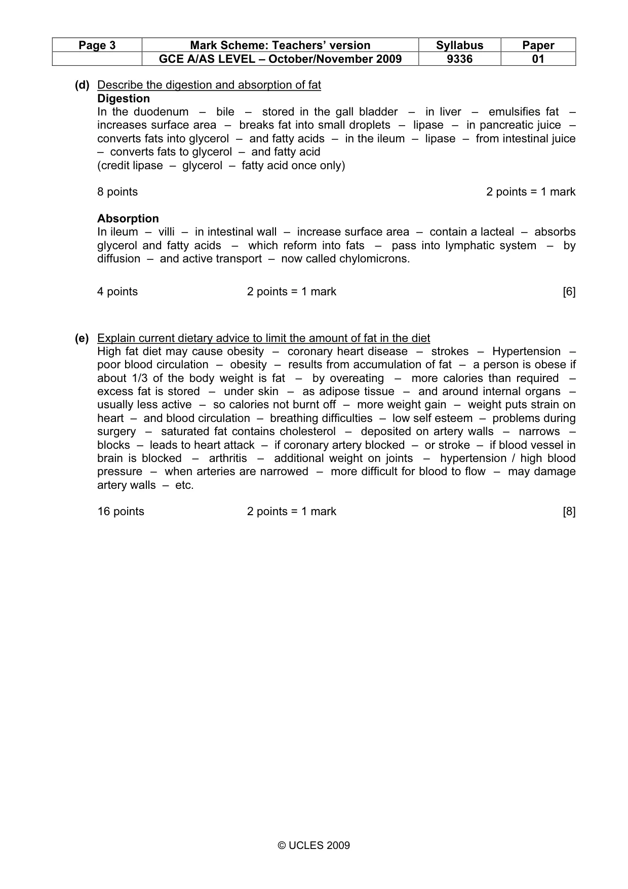 Mark scheme, page 3 of 15