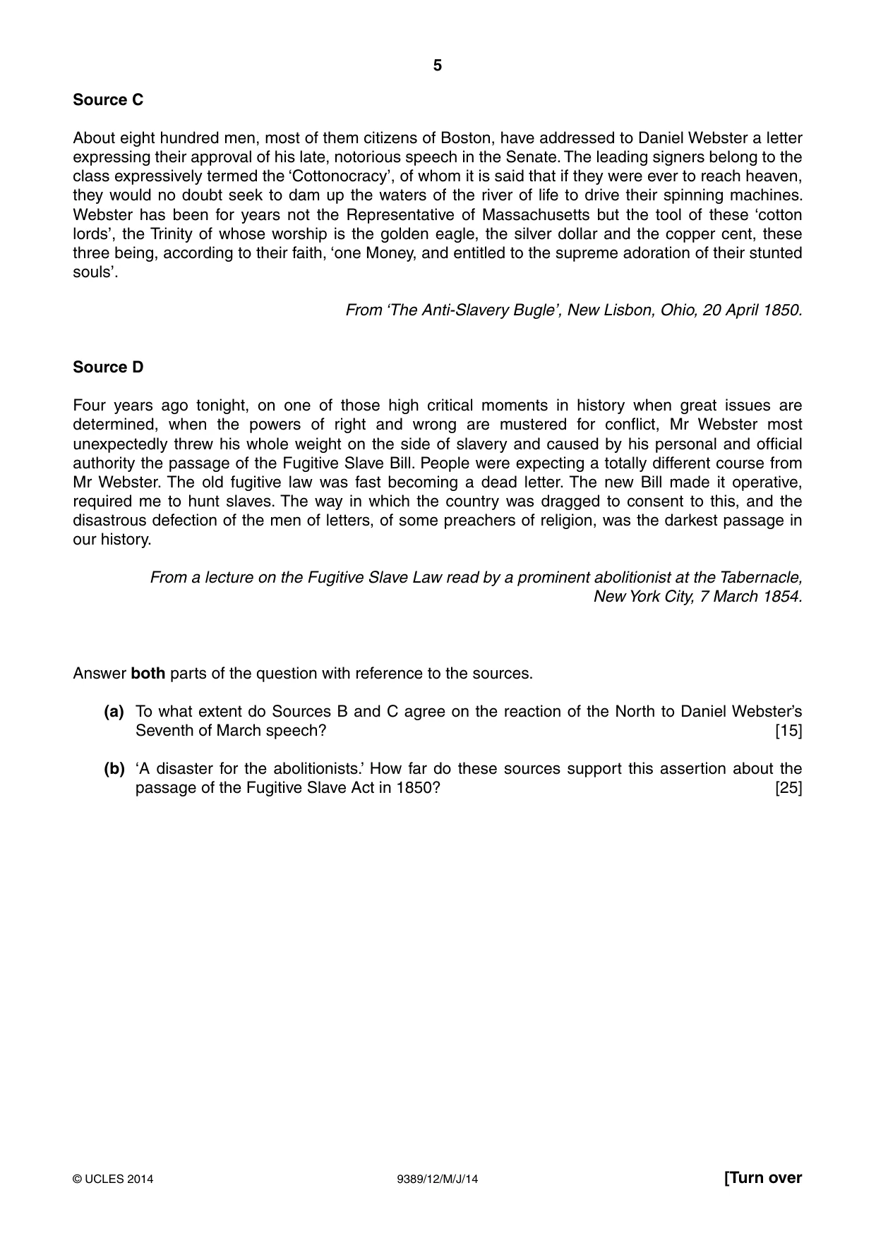 Cambridge A Level History 9389 2014 May/June Paper 1 · Variant 2 question paper, page 5 of 8