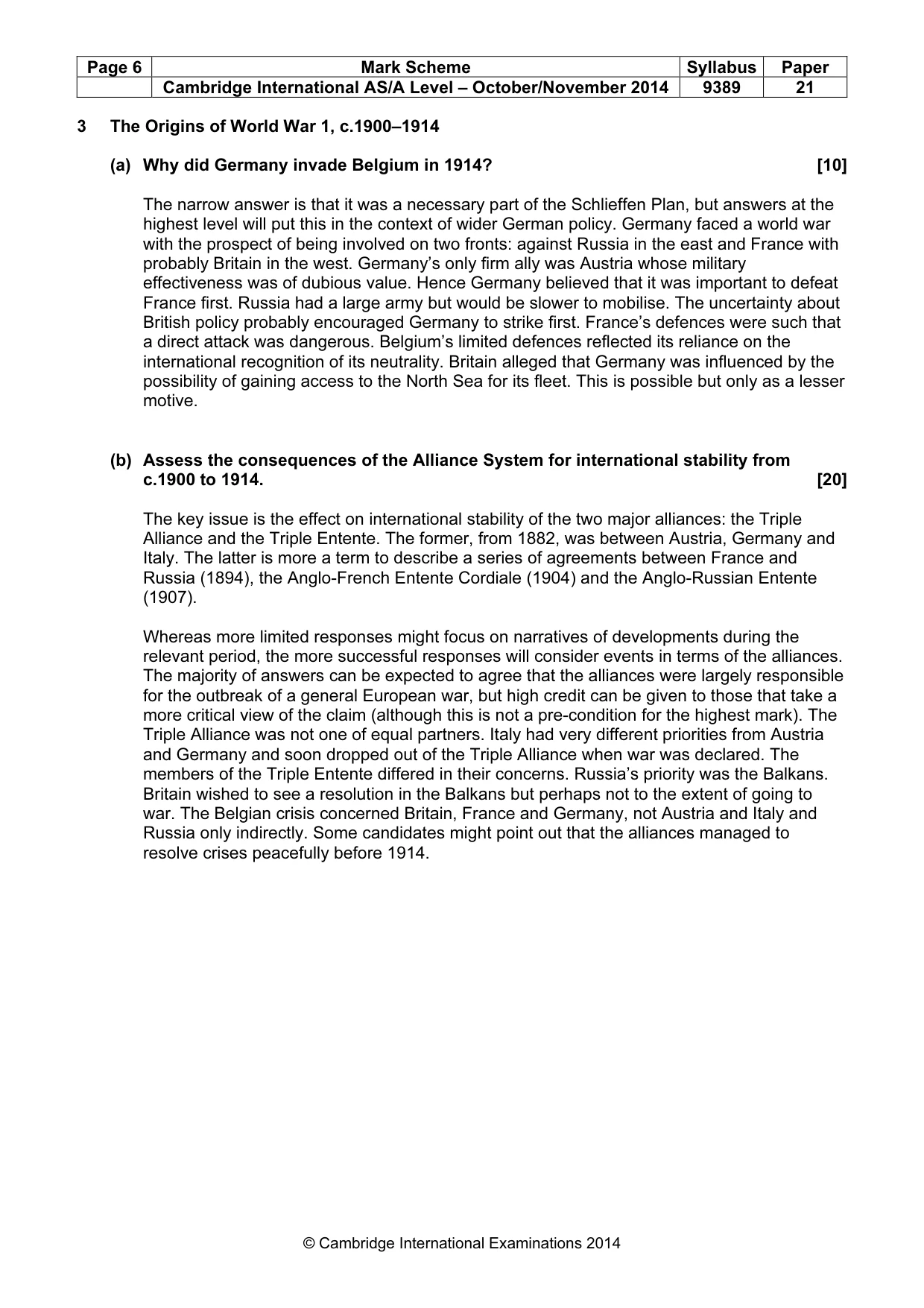 Mark scheme, page 6 of 16