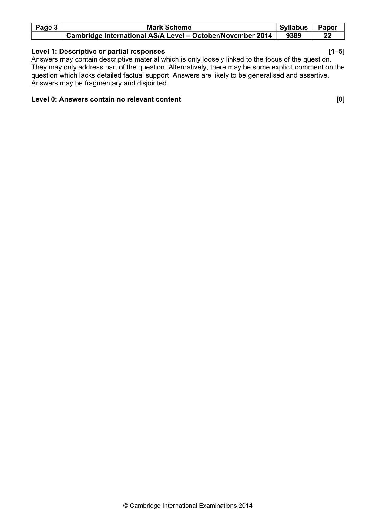 Mark scheme, page 3 of 17