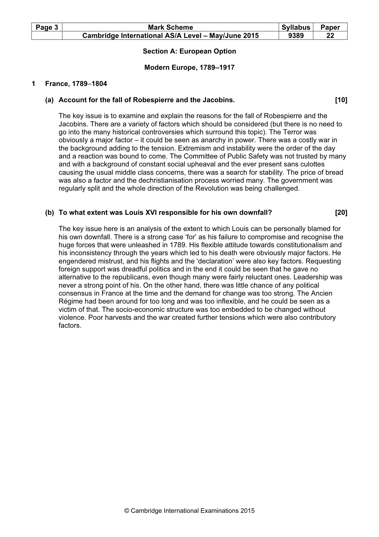 Mark scheme, page 3 of 14