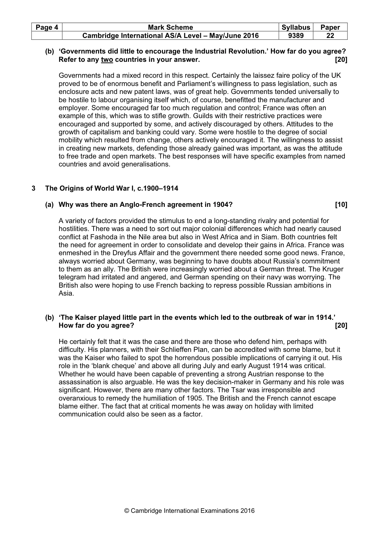 Mark scheme, page 4 of 13