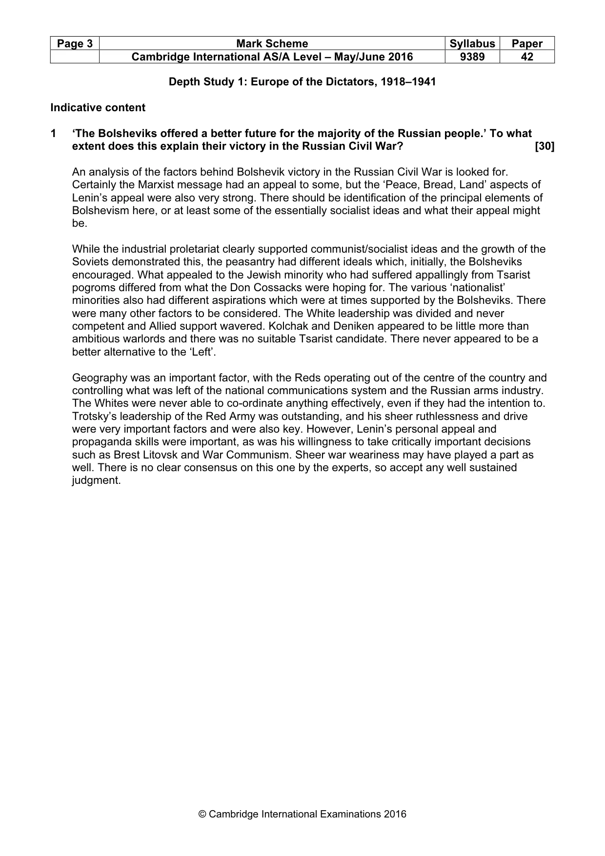 Mark scheme, page 3 of 14