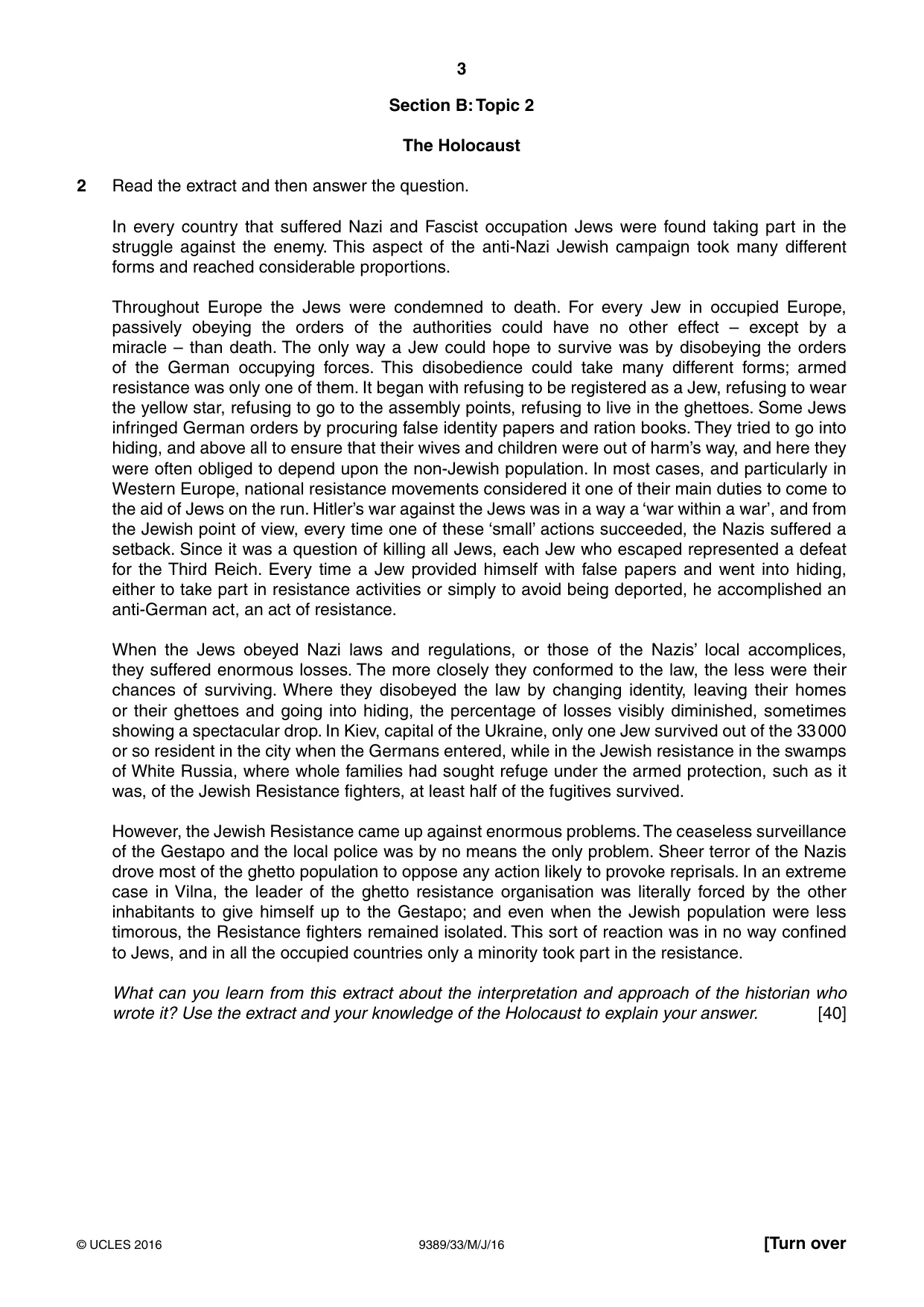 Cambridge A Level History 9389 2016 May/June Paper 3 · Variant 3 question paper, page 3 of 4