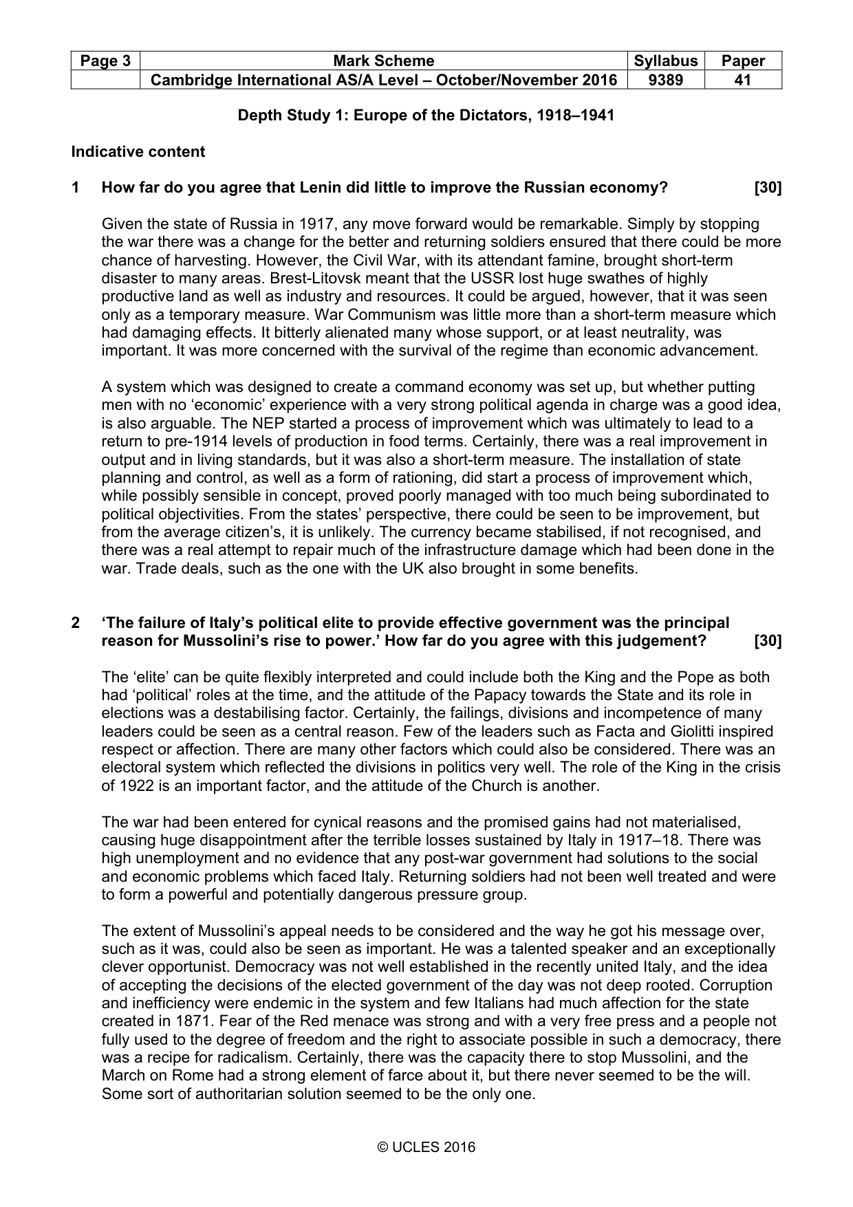 Mark scheme, page 3 of 15