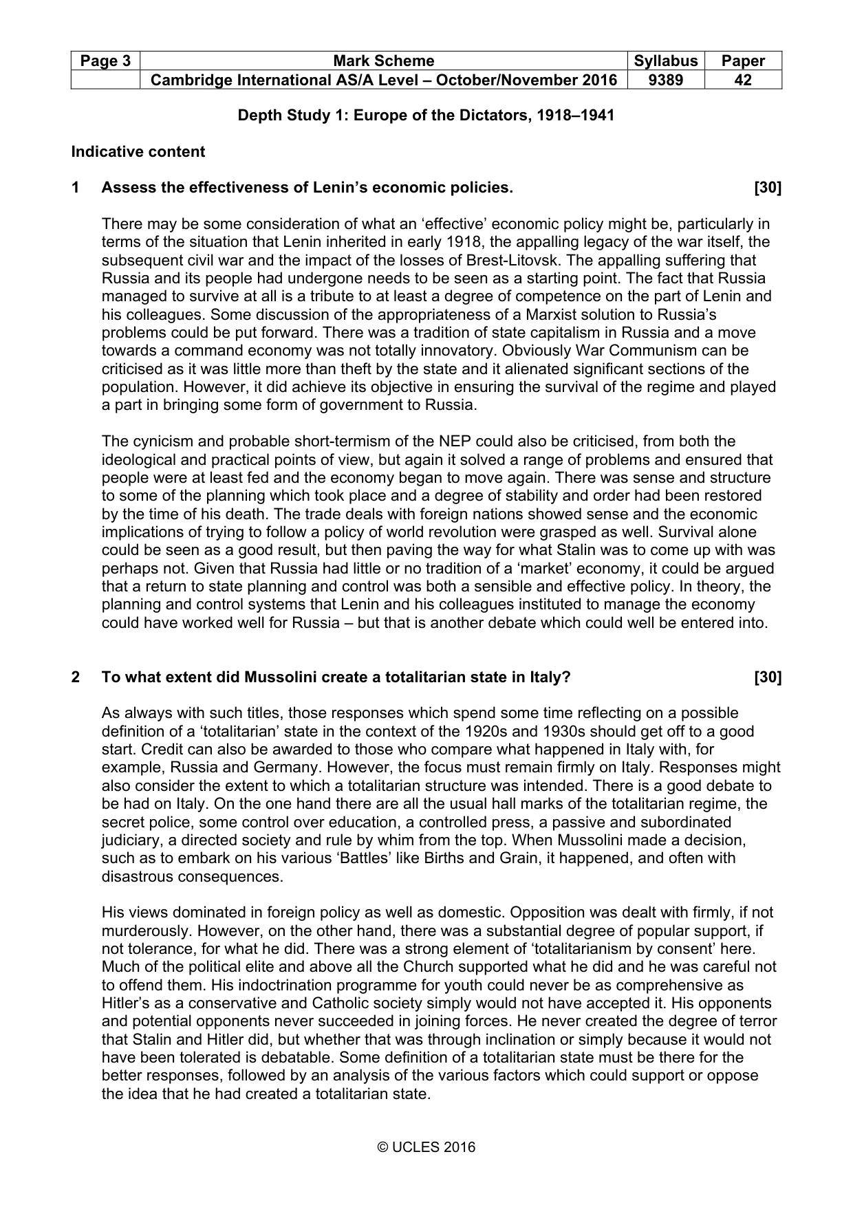 Mark scheme, page 3 of 15