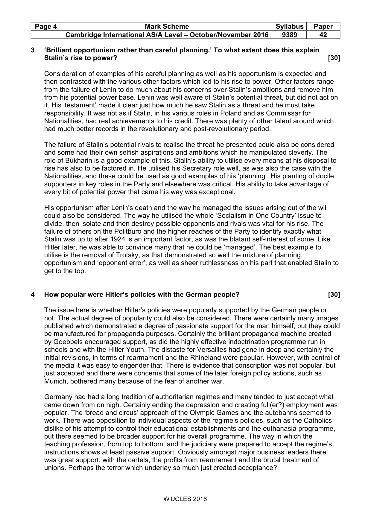 Mark scheme, page 4 of 15