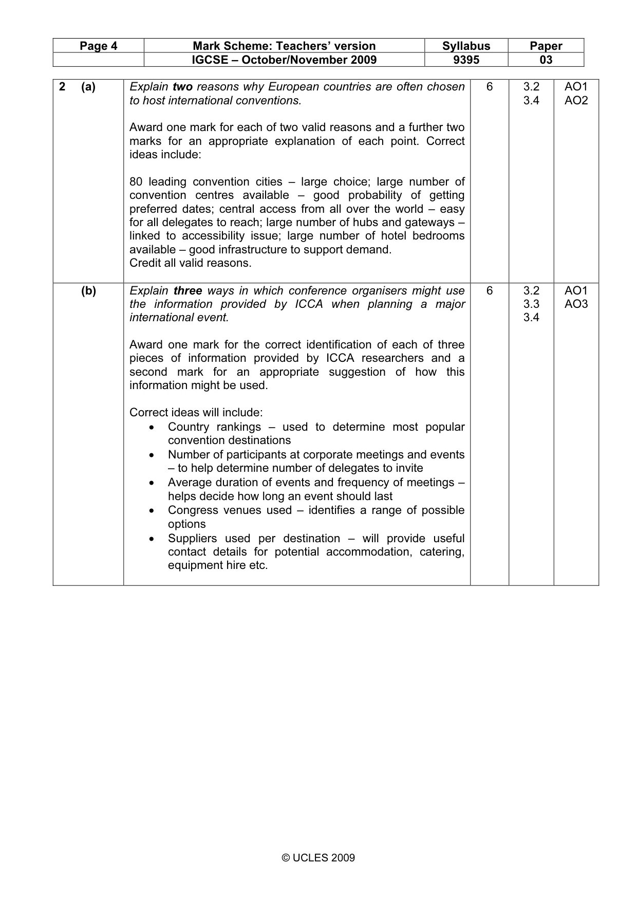 Mark scheme, page 4 of 11
