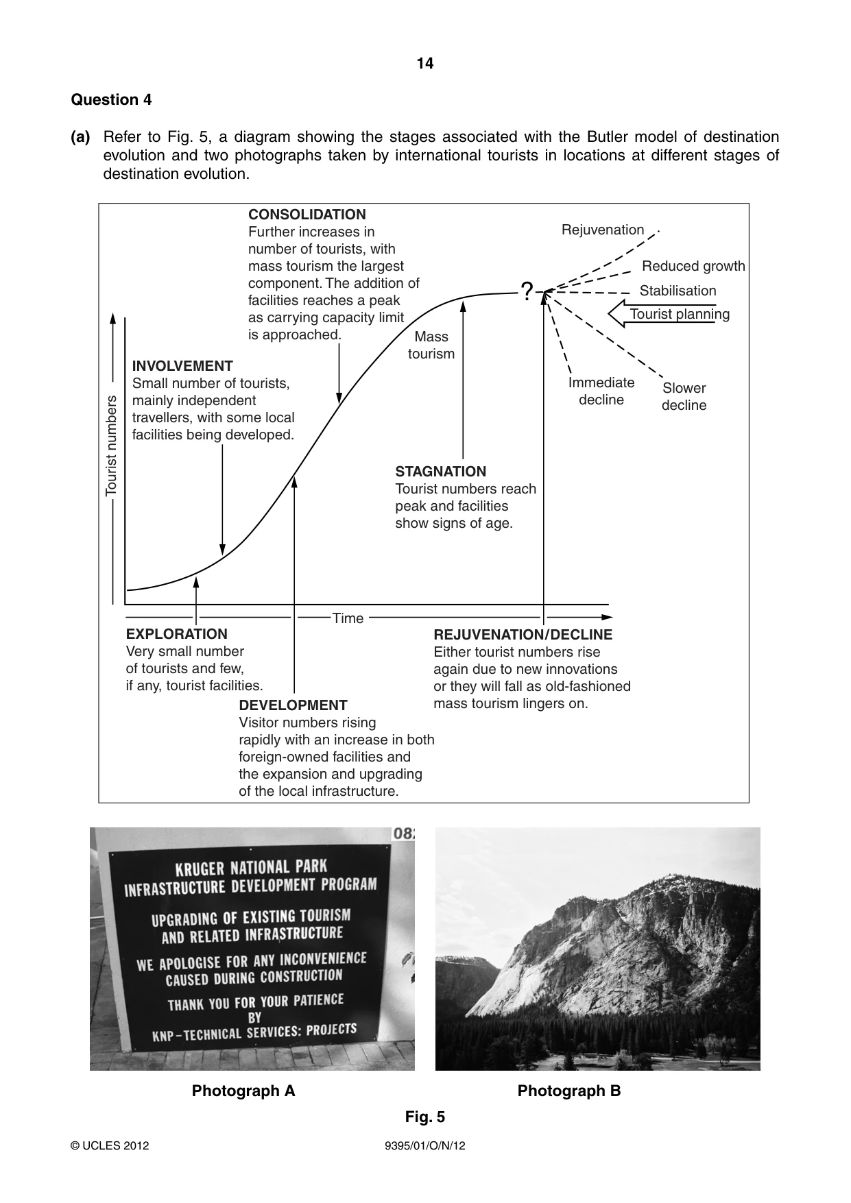 Cambridge A Level Travel and Tourism 9395 2012 Oct/Nov Paper 1 · Variant 1 question paper, page 14 of 20