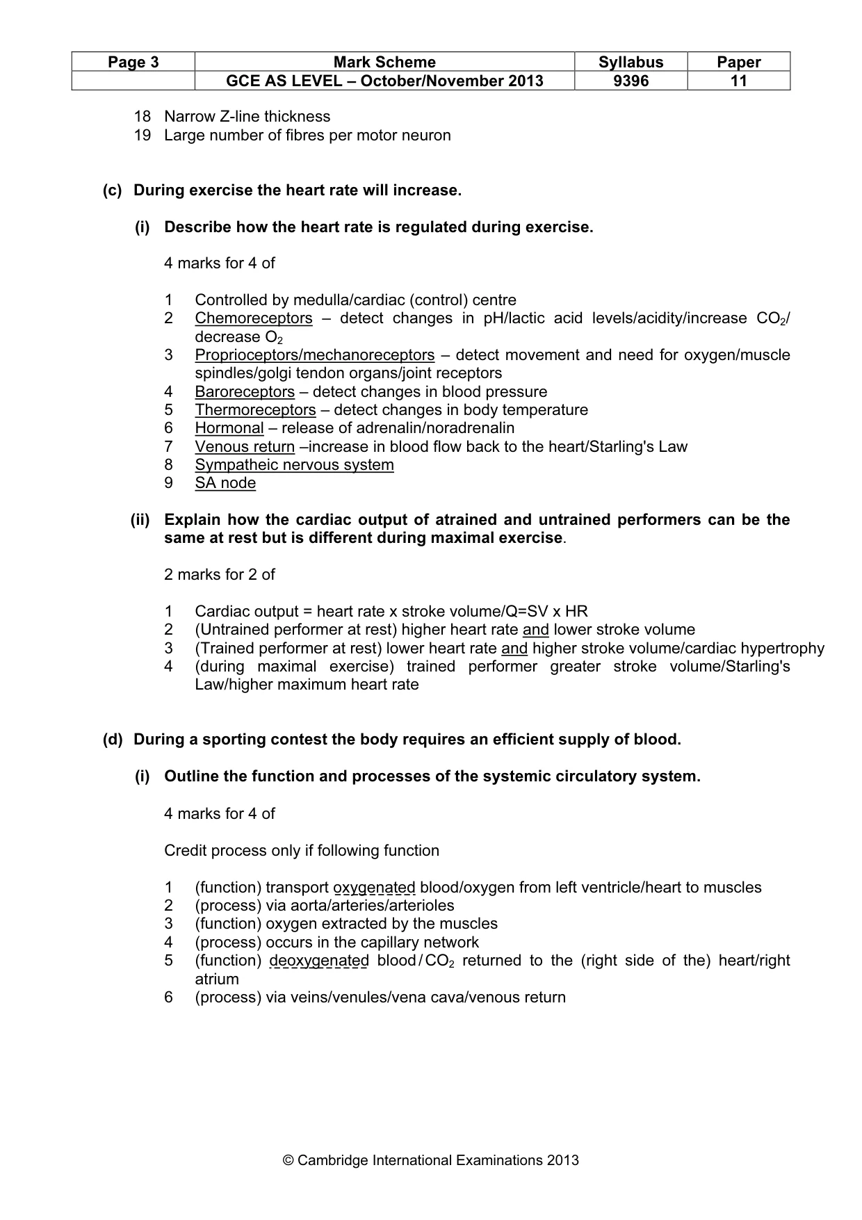 Mark scheme, page 3 of 10