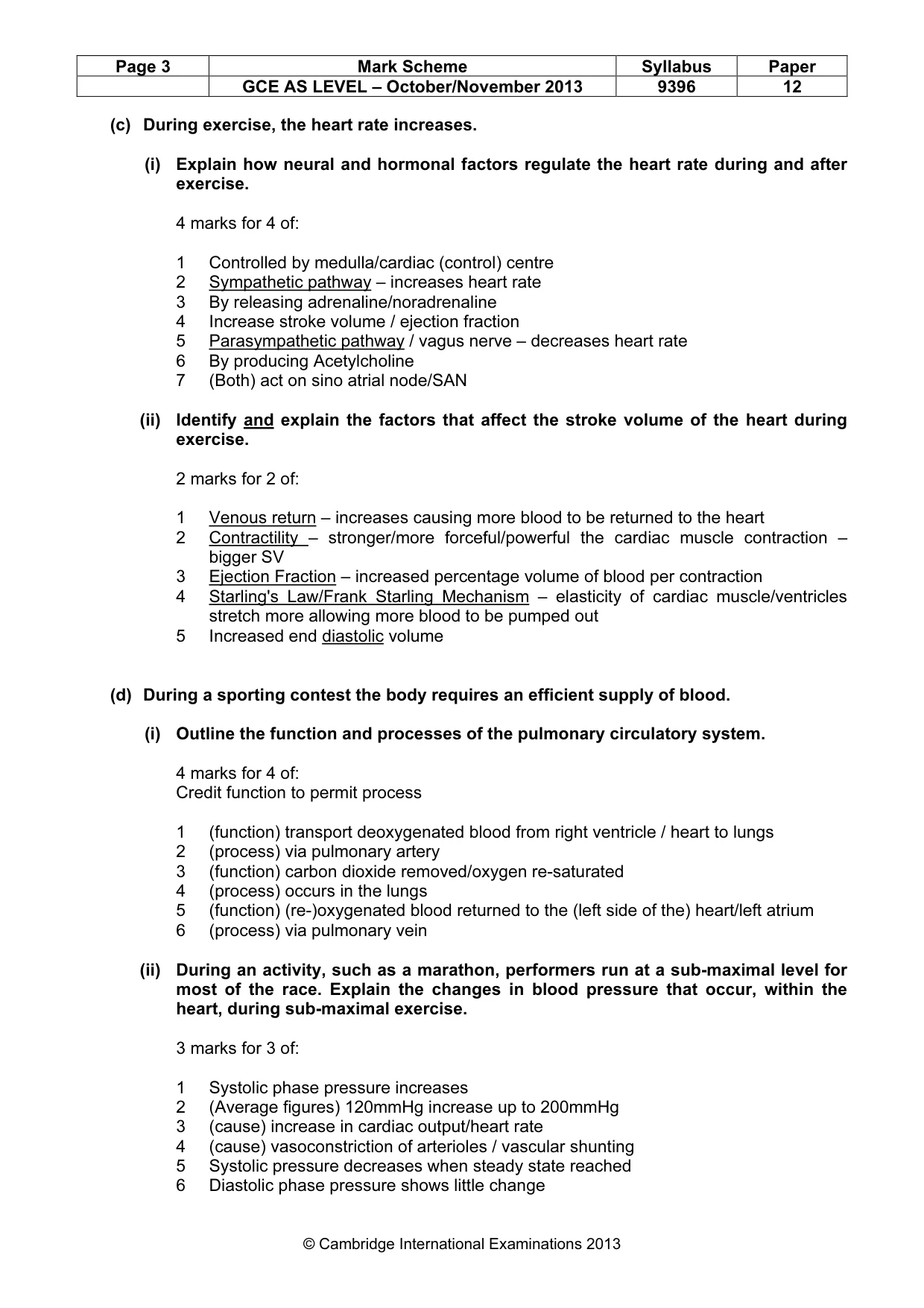 Mark scheme, page 3 of 11