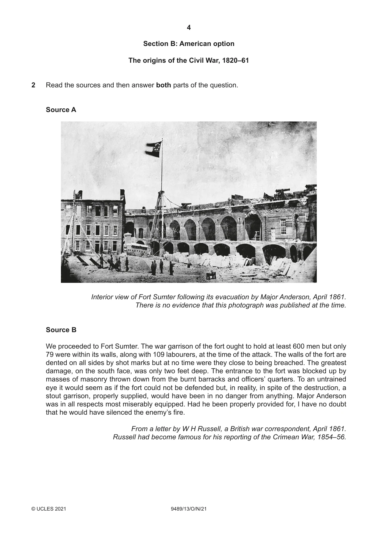 Cambridge A Level History 9489 2021 Oct/Nov Paper 1 · Variant 3 question paper, page 4 of 8