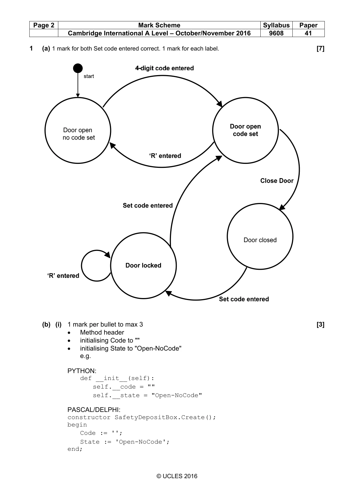 Mark scheme, page 2 of 12