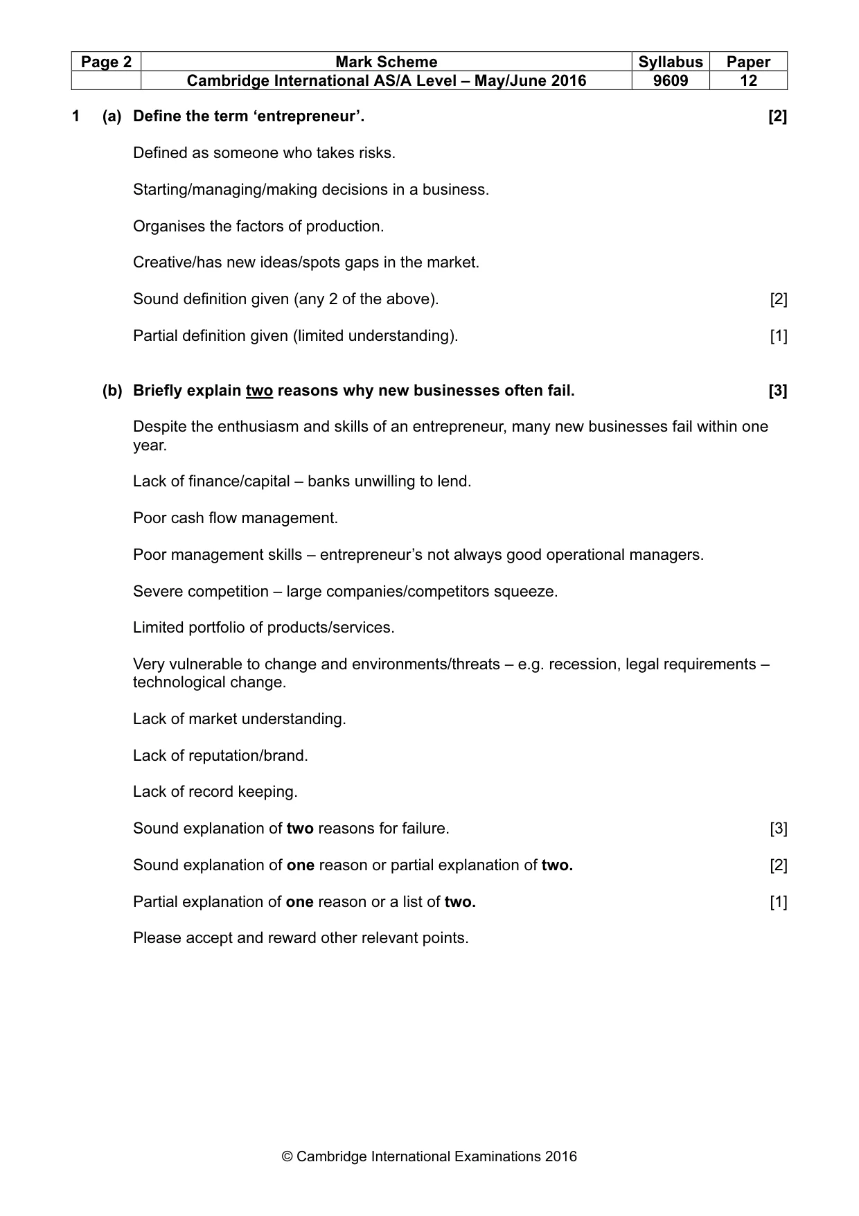 Mark scheme, page 2 of 10
