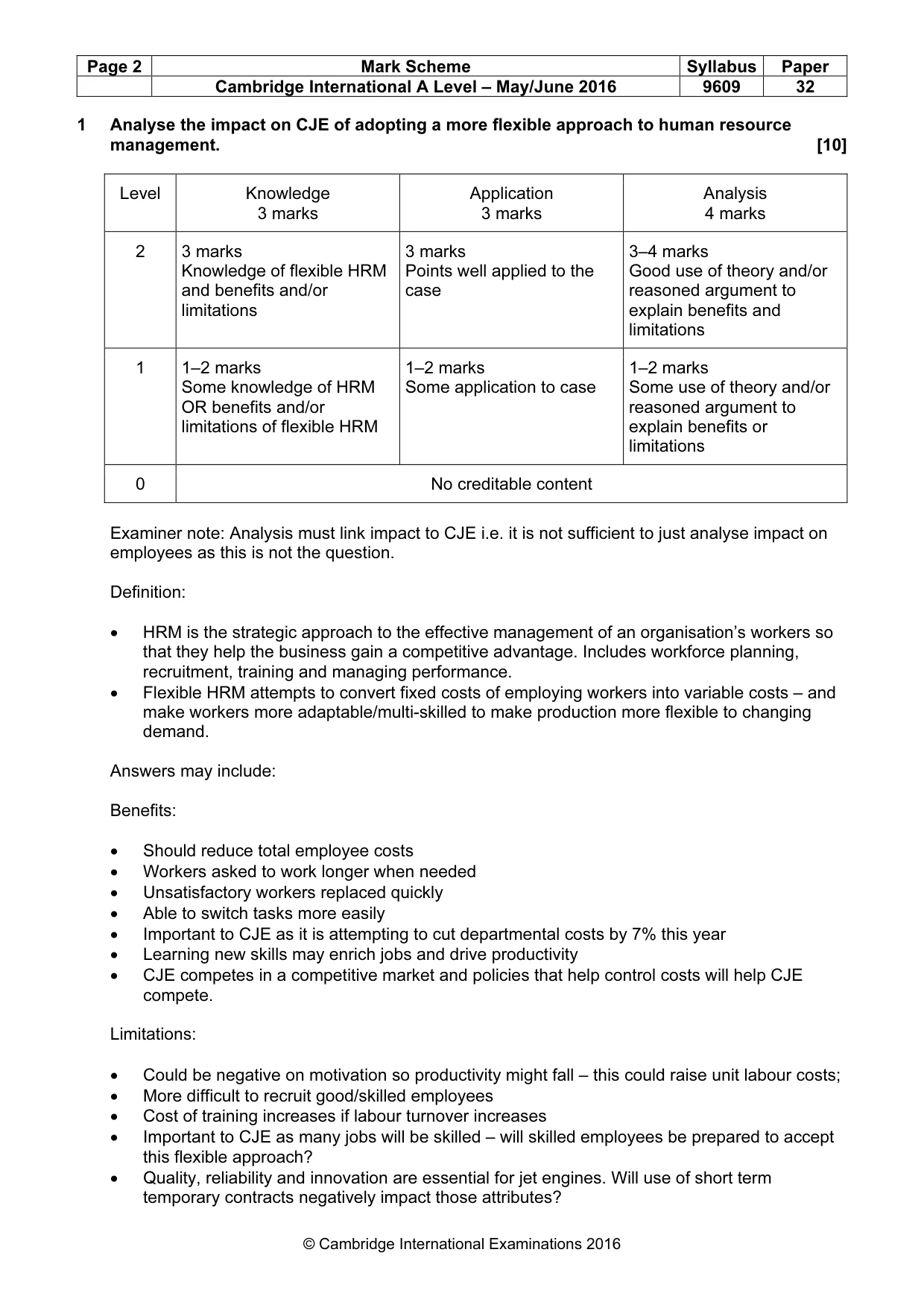 Mark scheme, page 2 of 12