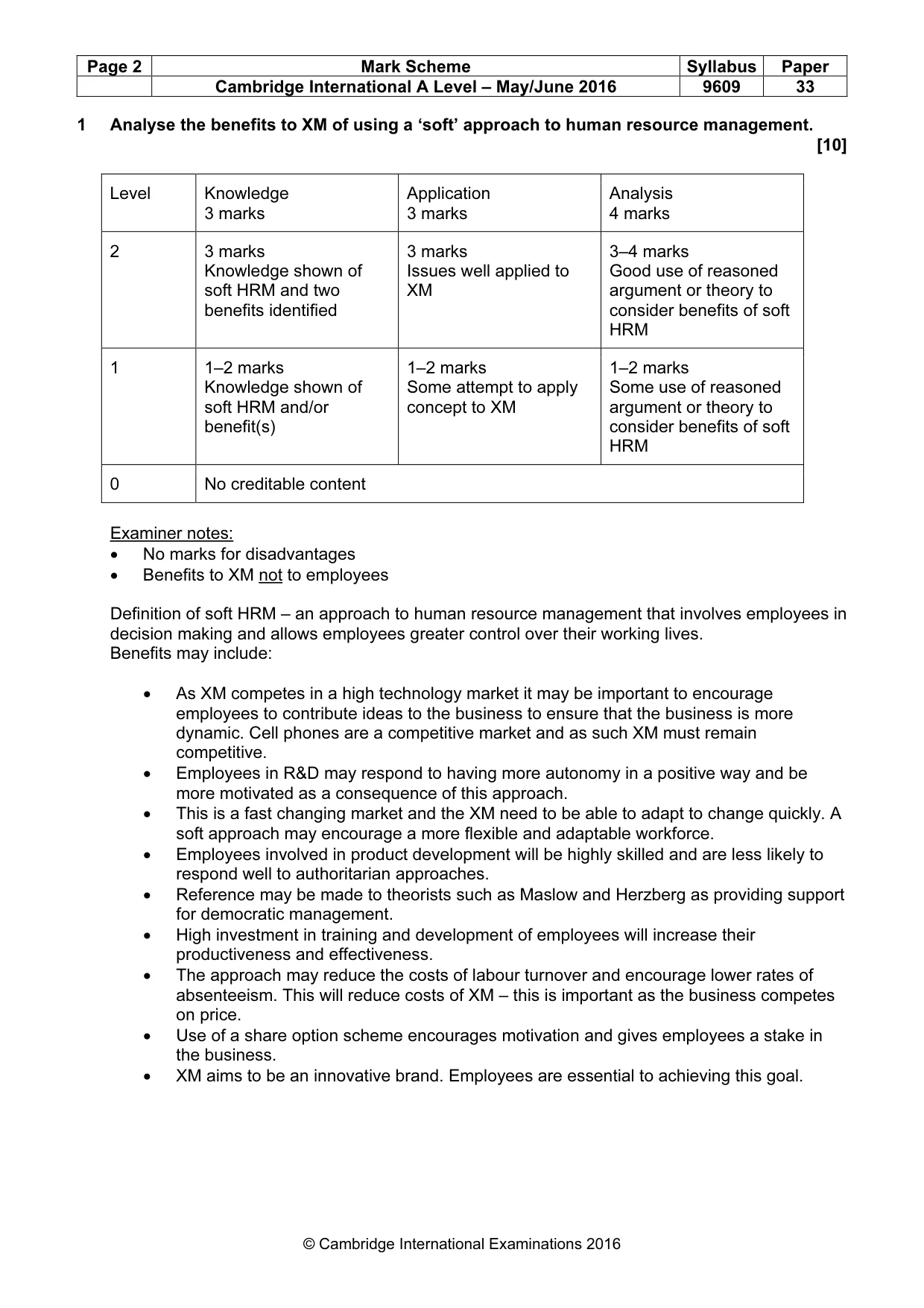 Mark scheme, page 2 of 12
