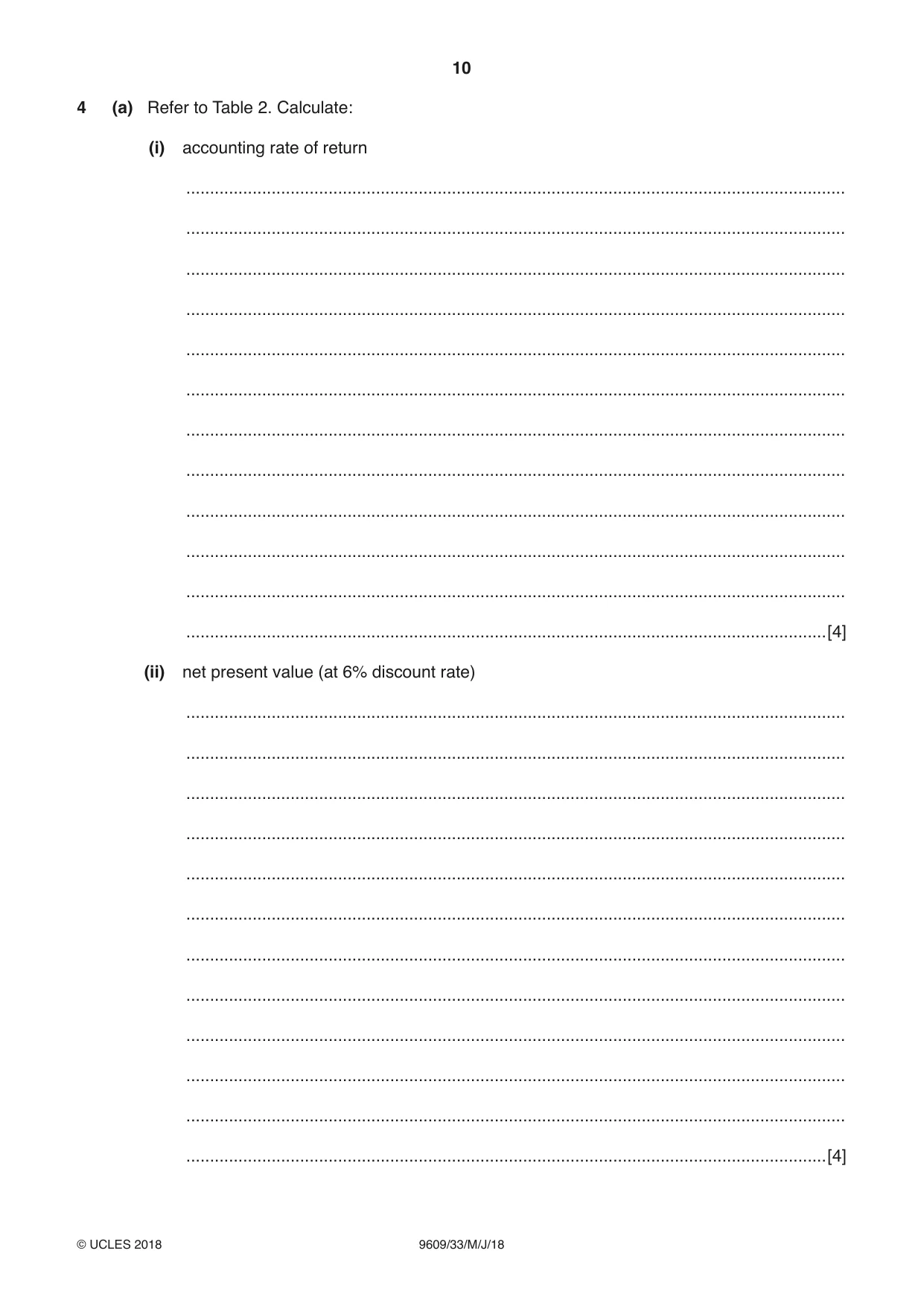 Cambridge A Level Business (for first examination in 2016) 9609 2018 May/June Paper 3 · Variant 3 question paper, page 10 of 20