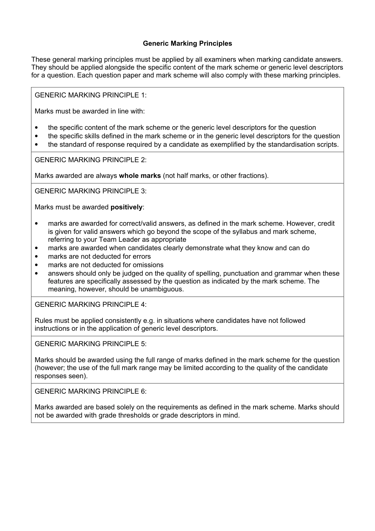 Mark scheme, page 2 of 19