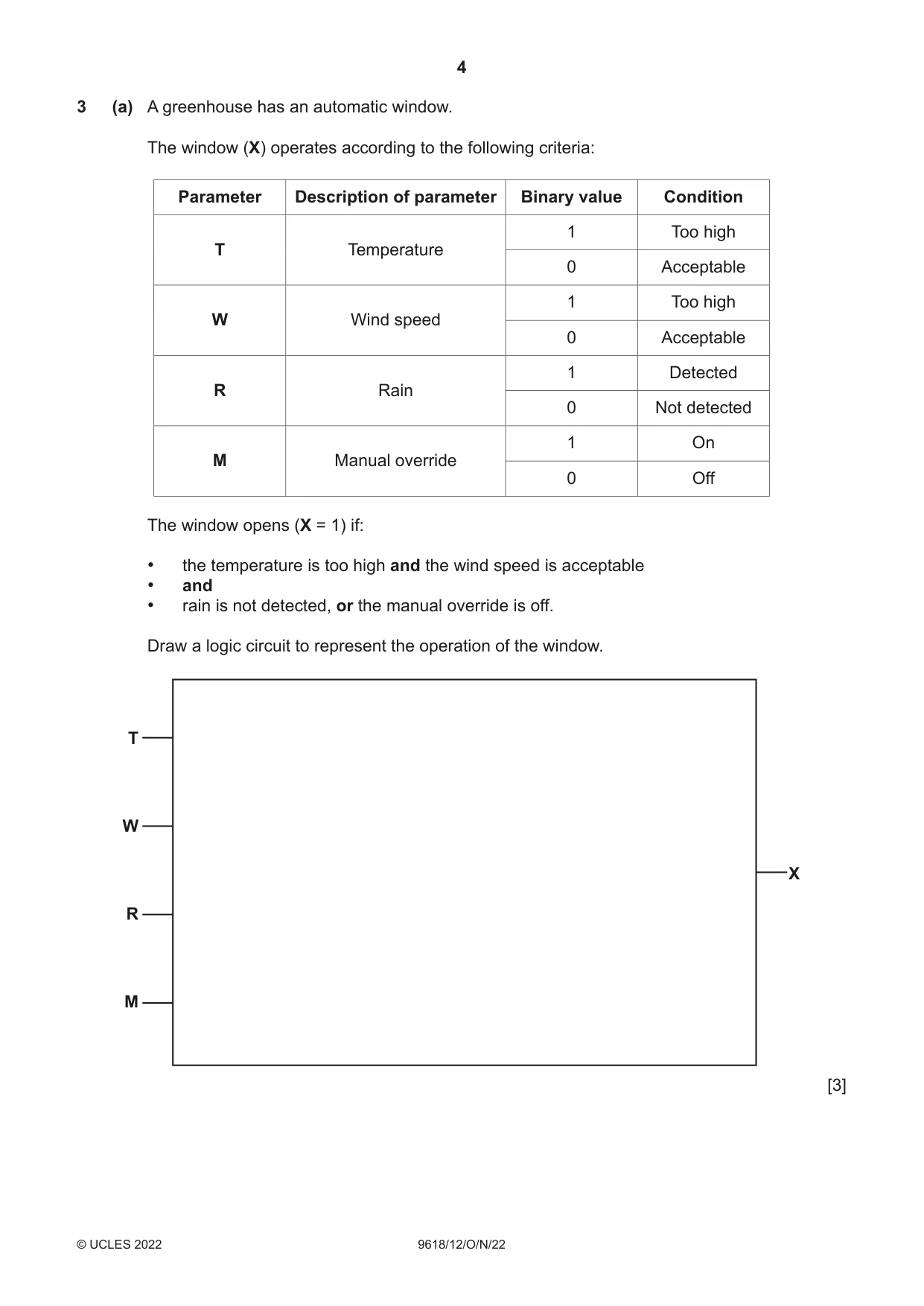 Cambridge A Level Computer Science 9618 2022 Oct/Nov Paper 1 · Variant 2 question paper, page 4 of 20