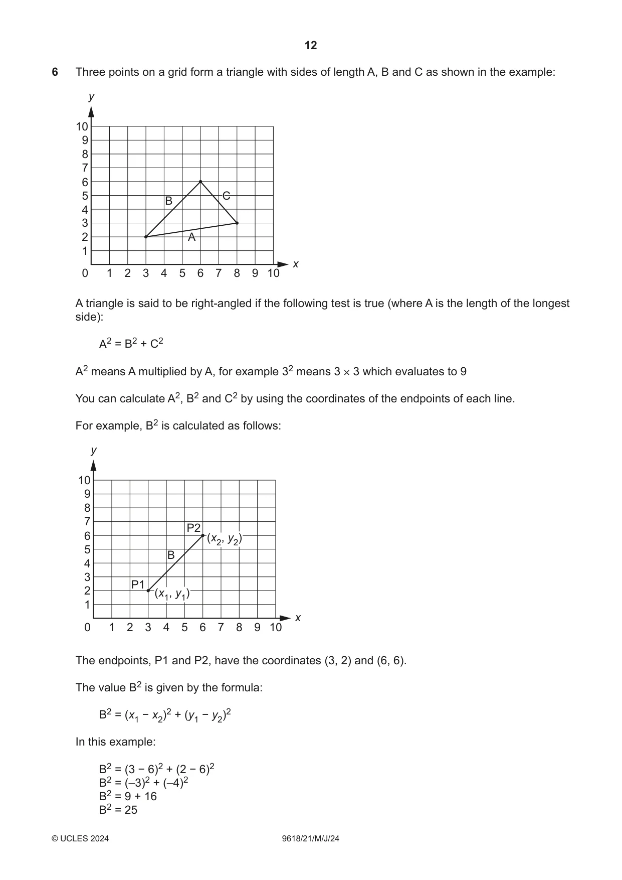 Cambridge A Level Computer Science 9618 2024 May/June Paper 2 · Variant 1 question paper, page 12 of 24