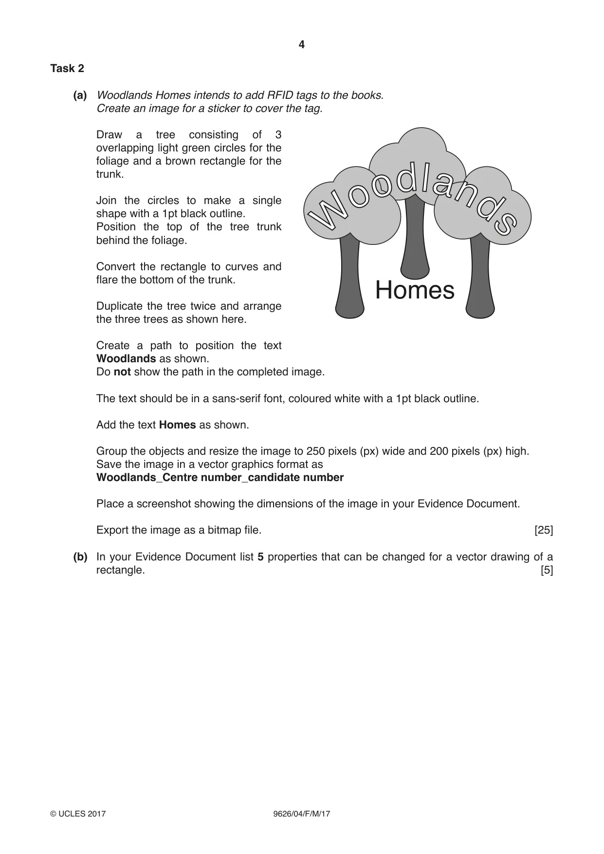 Cambridge A Level Information Technology (from 2017) 9626 2017 Feb/March Paper 4 · Variant 1 question paper, page 4 of 8